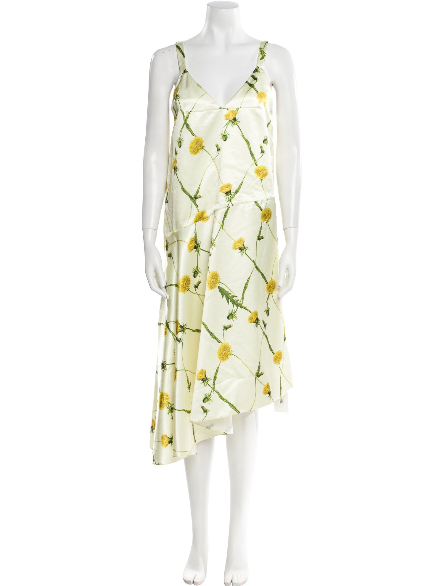 Burberry Floral Print Long Dress