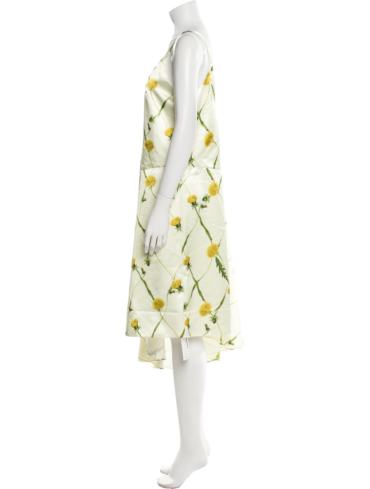 Burberry Floral Print Long Dress