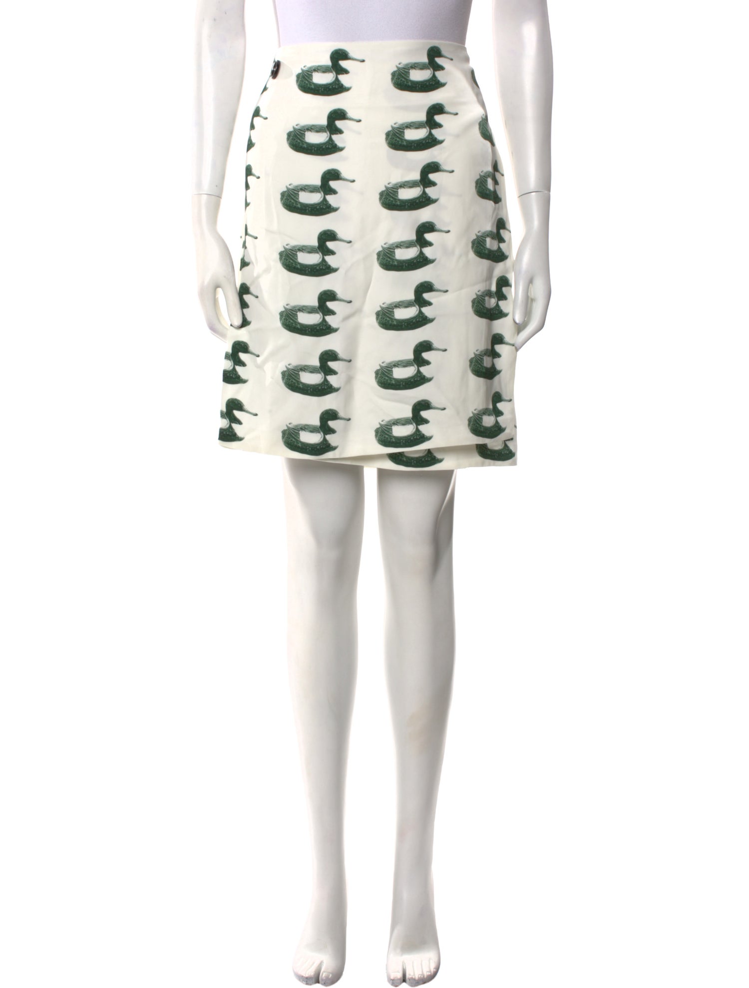 Burberry Printed Knee-Length Skirt w/ Tags