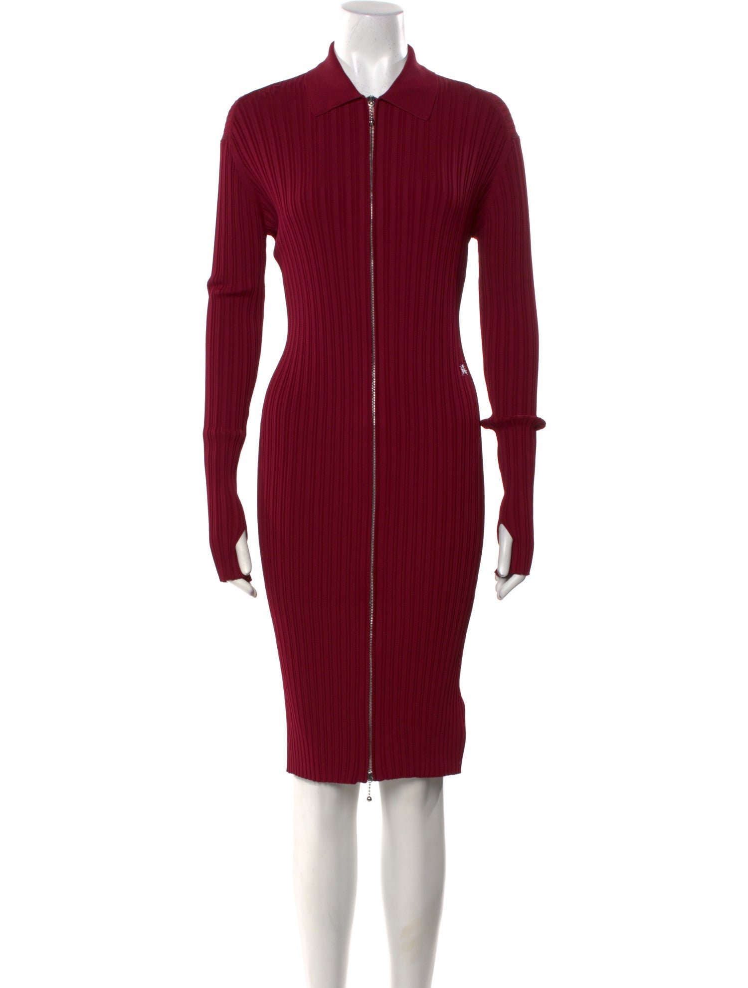 Burberry Mock Neck Knee-Length Dress w/ Tags