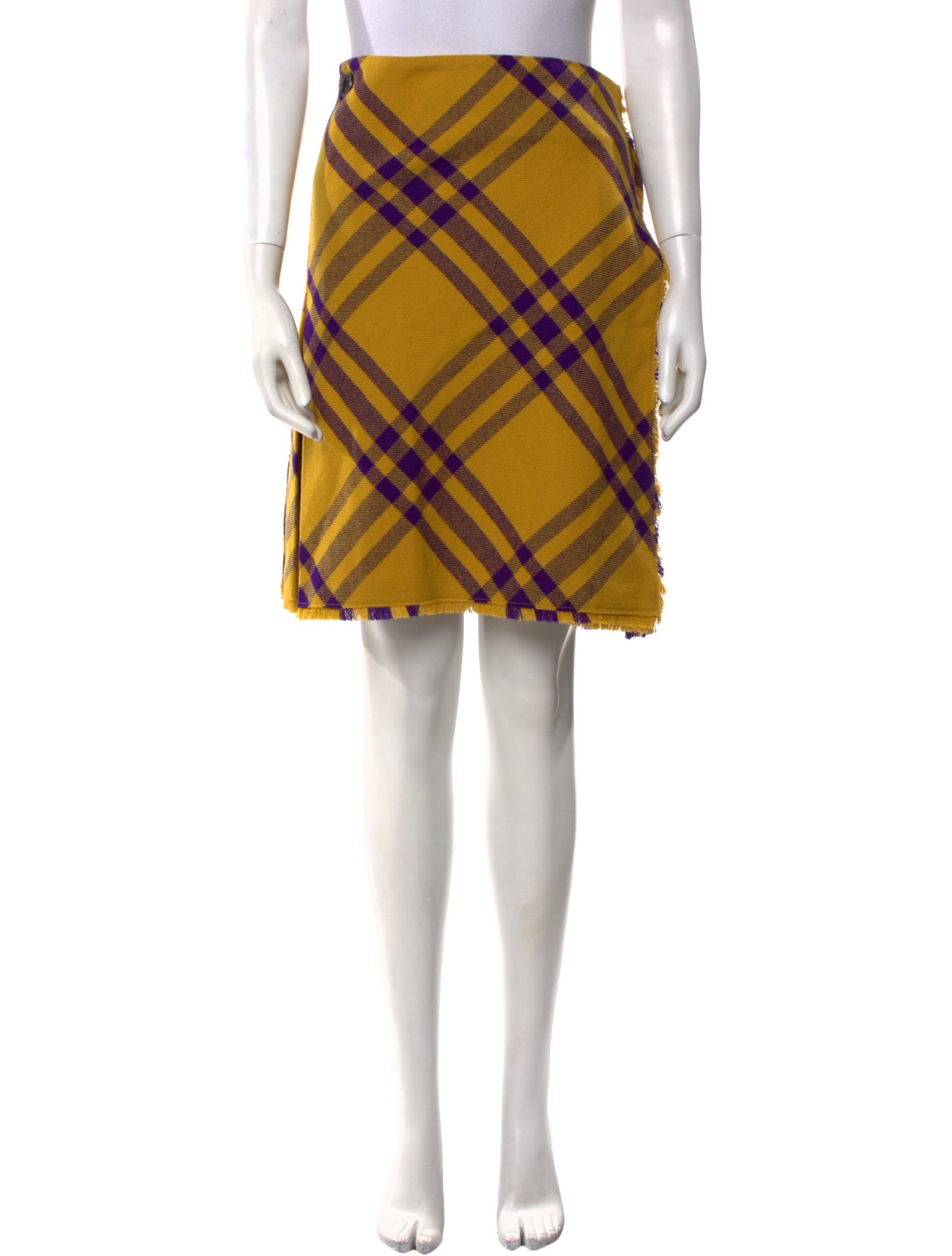 Burberry Wool Knee-Length Skirt w/ Tags