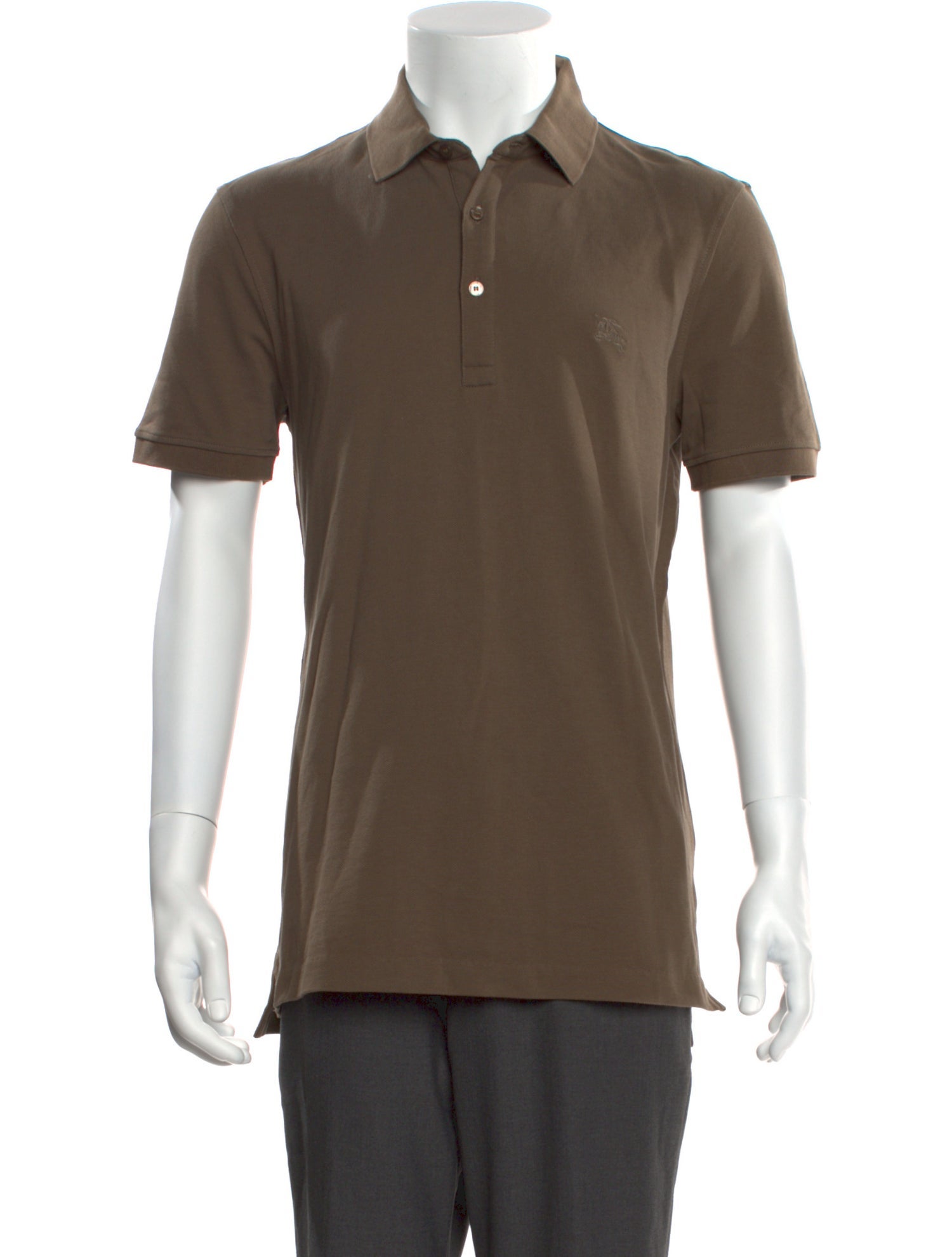 Burberry Brit TB Monogram Crew Neck Polo Shirt w/ Tags