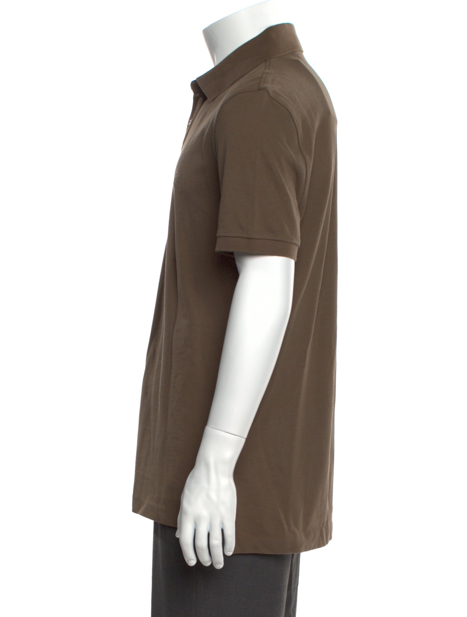 Burberry Brit TB Monogram Crew Neck Polo Shirt w/ Tags