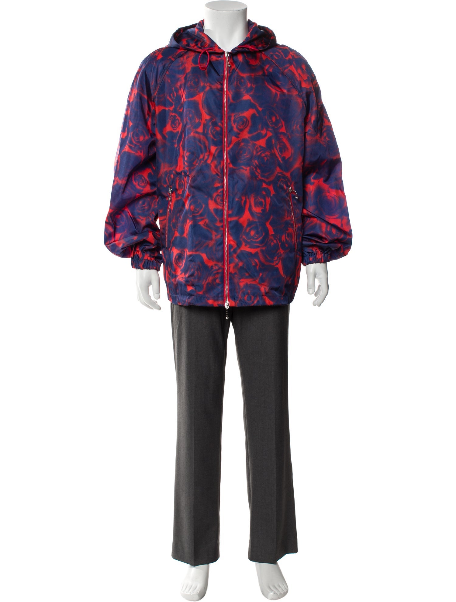 Burberry Floral Print Parka