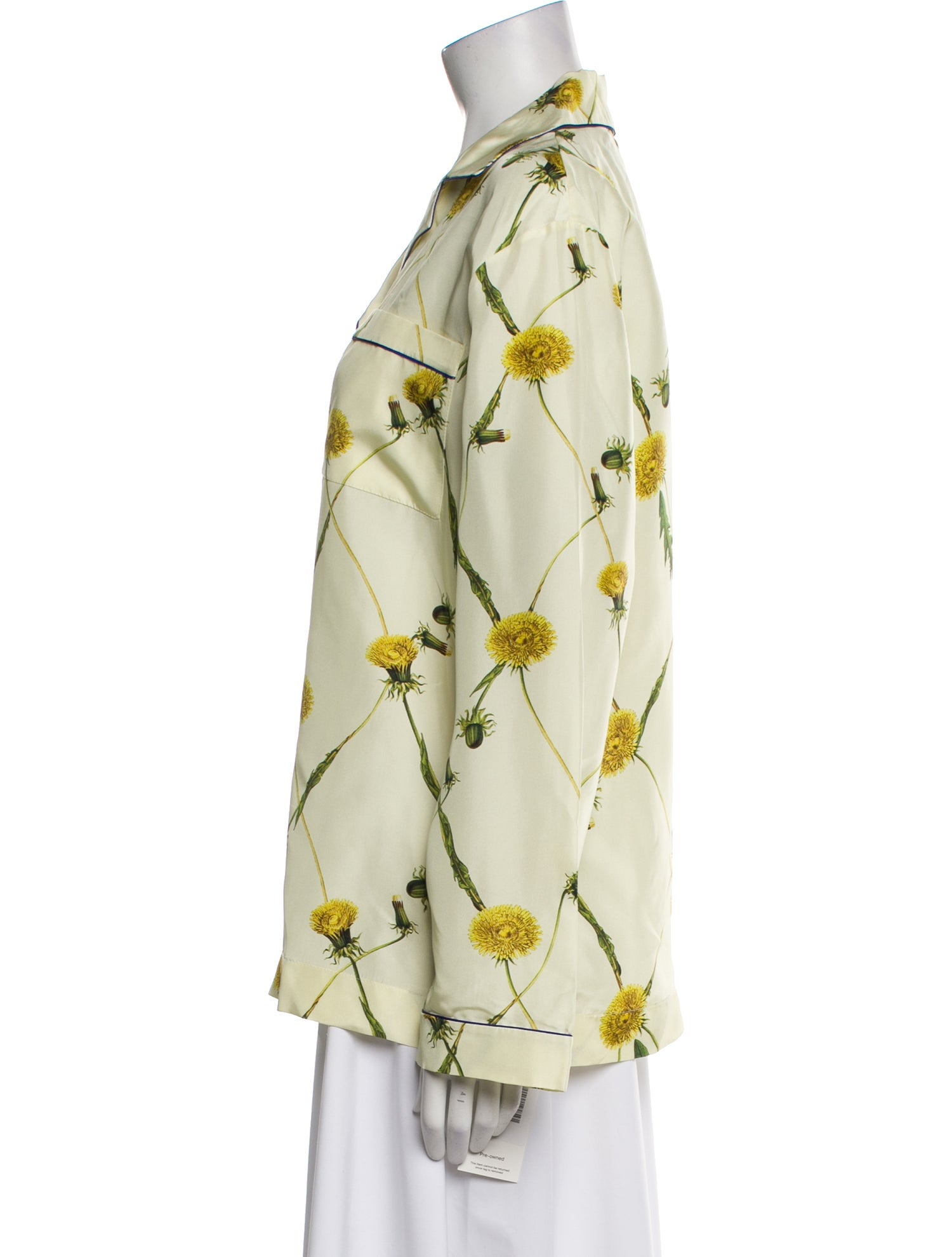 Burberry Silk Printed Pajamas