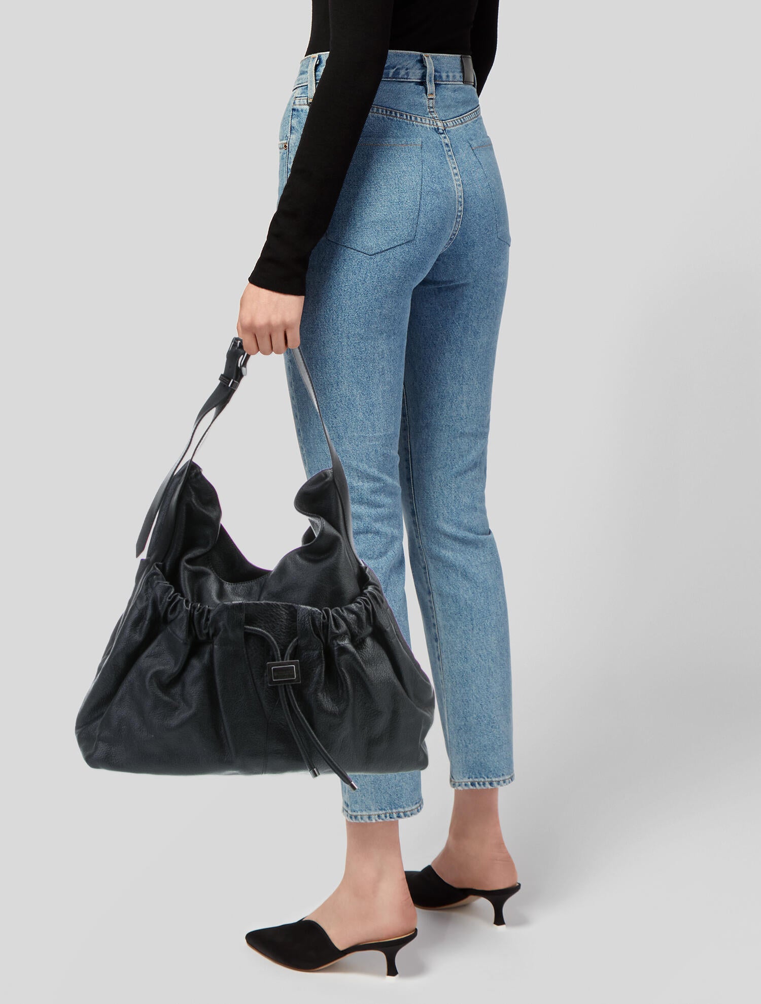 Burberry Leather Hobo