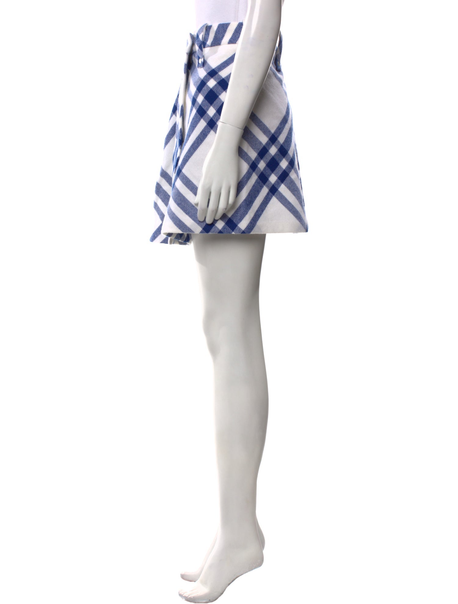 Burberry Wool Mini Skirt w/ Tags