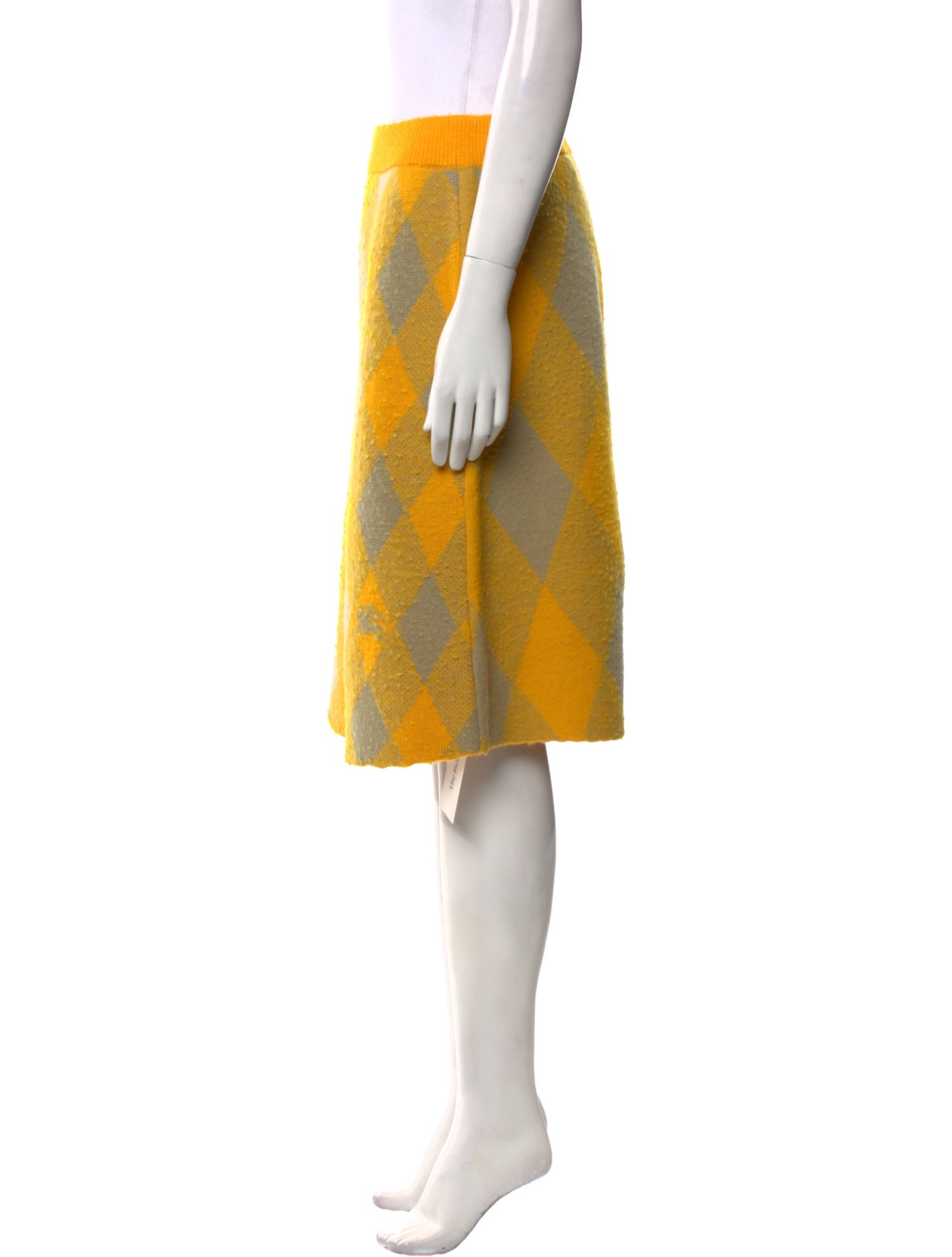 Burberry Wool Knee-Length Skirt w/ Tags