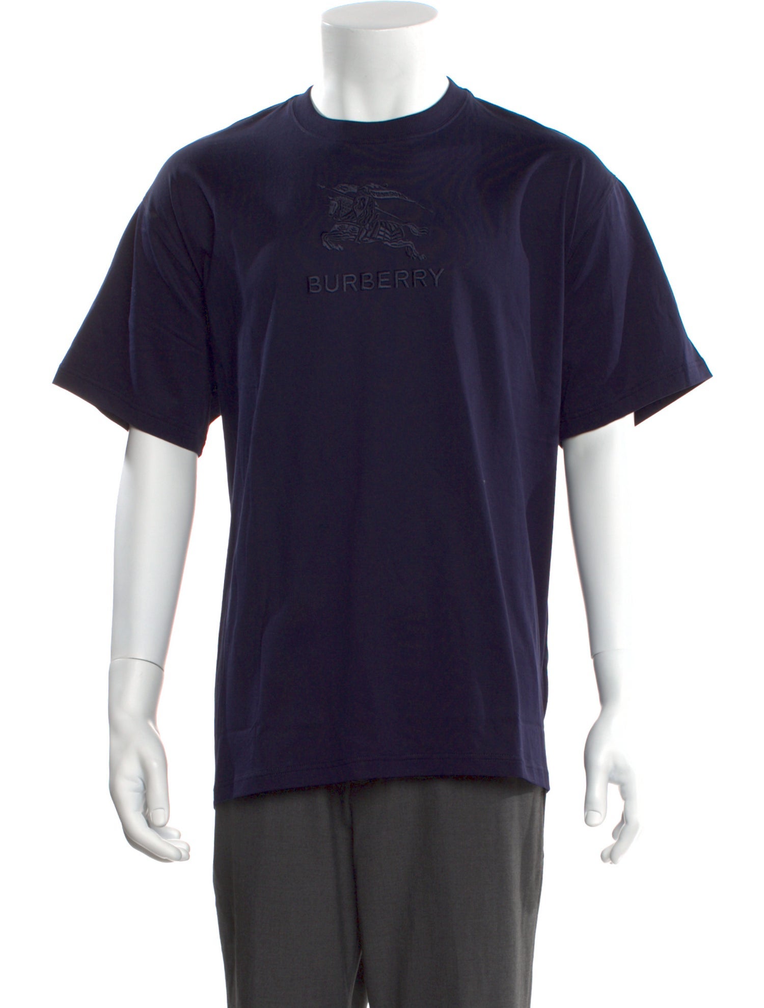 Burberry Signature Logo Graphic Print T-Shirt w/ Tags