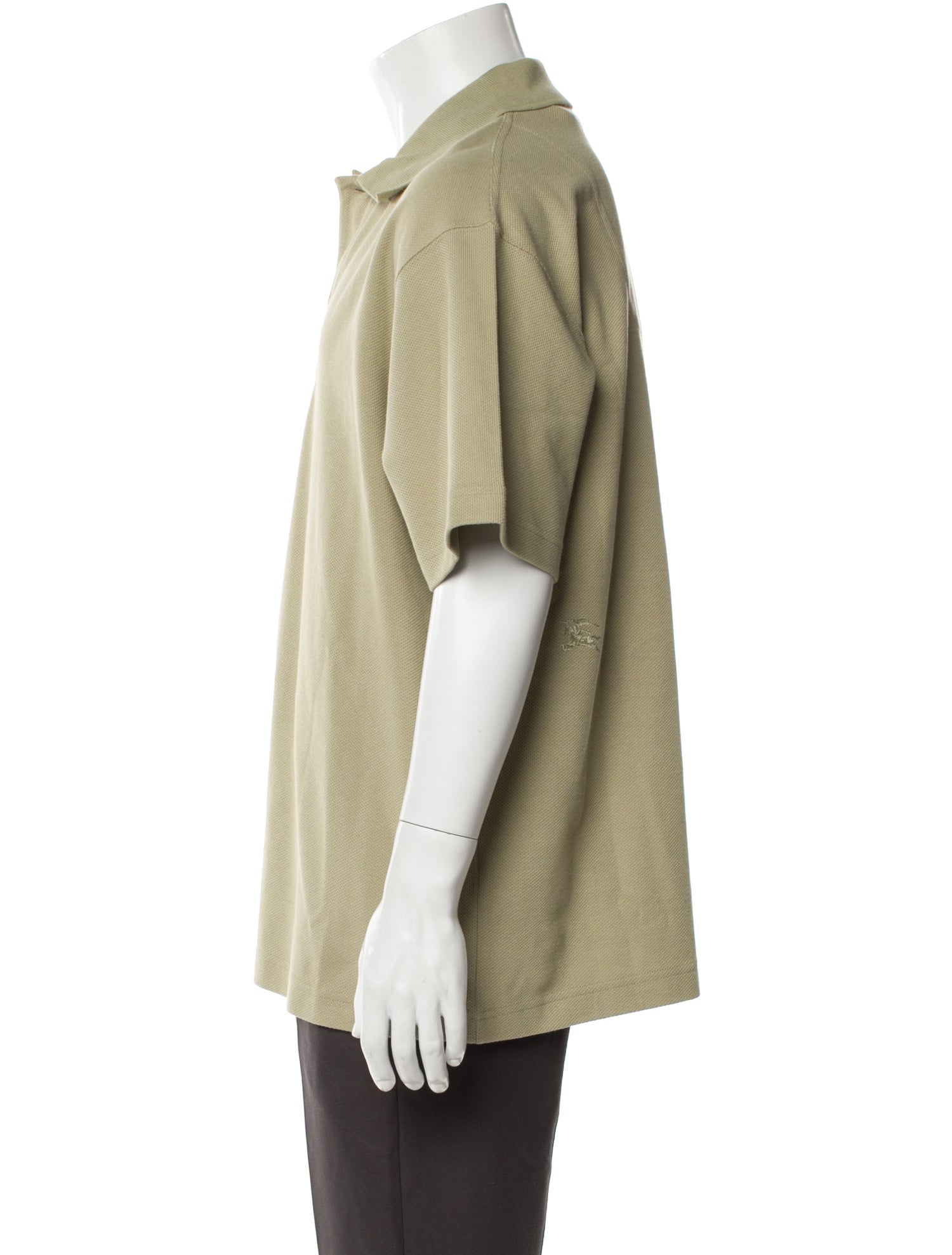 Burberry Collar Short Sleeve Polo Shirt w/ Tags