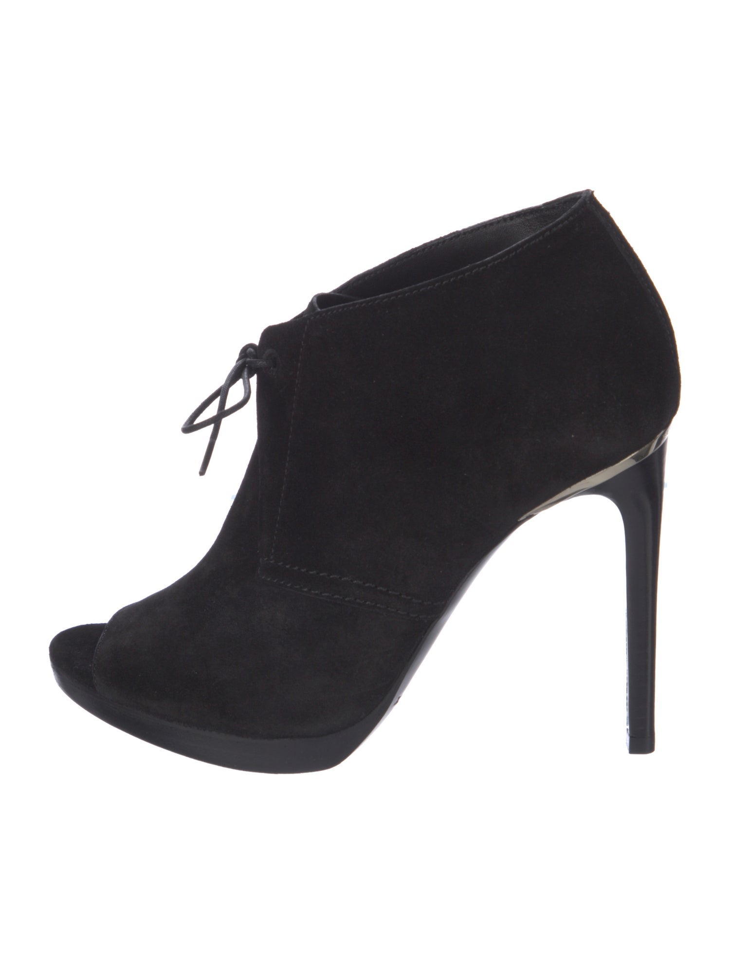 Burberry Suede D'Orsay Pumps