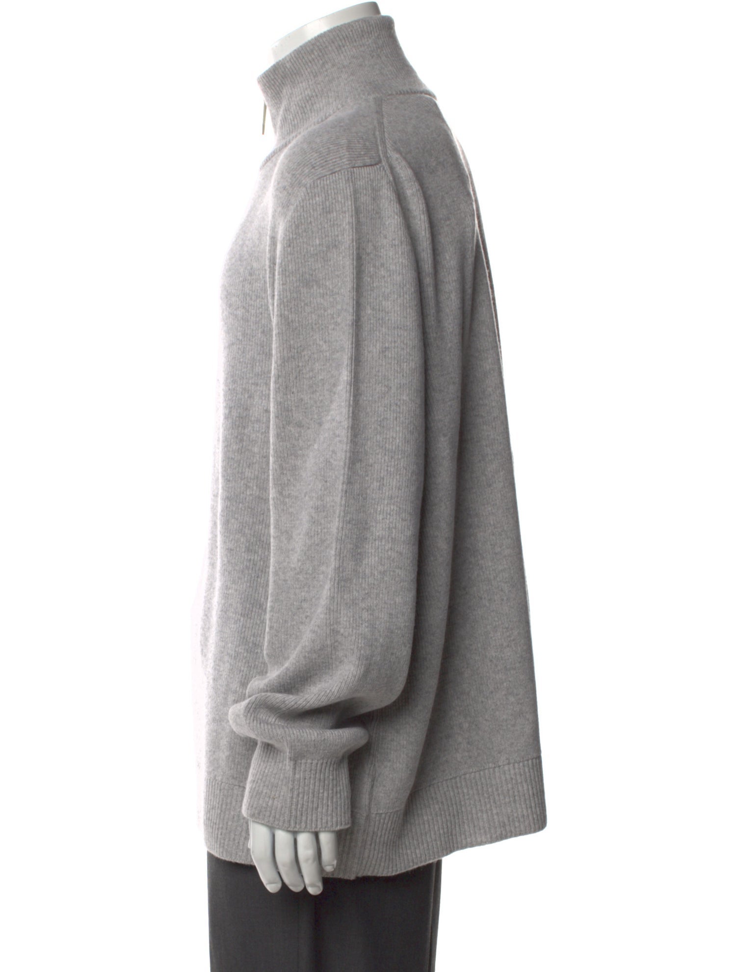 Burberry Cashmere Mock Neck Pullover