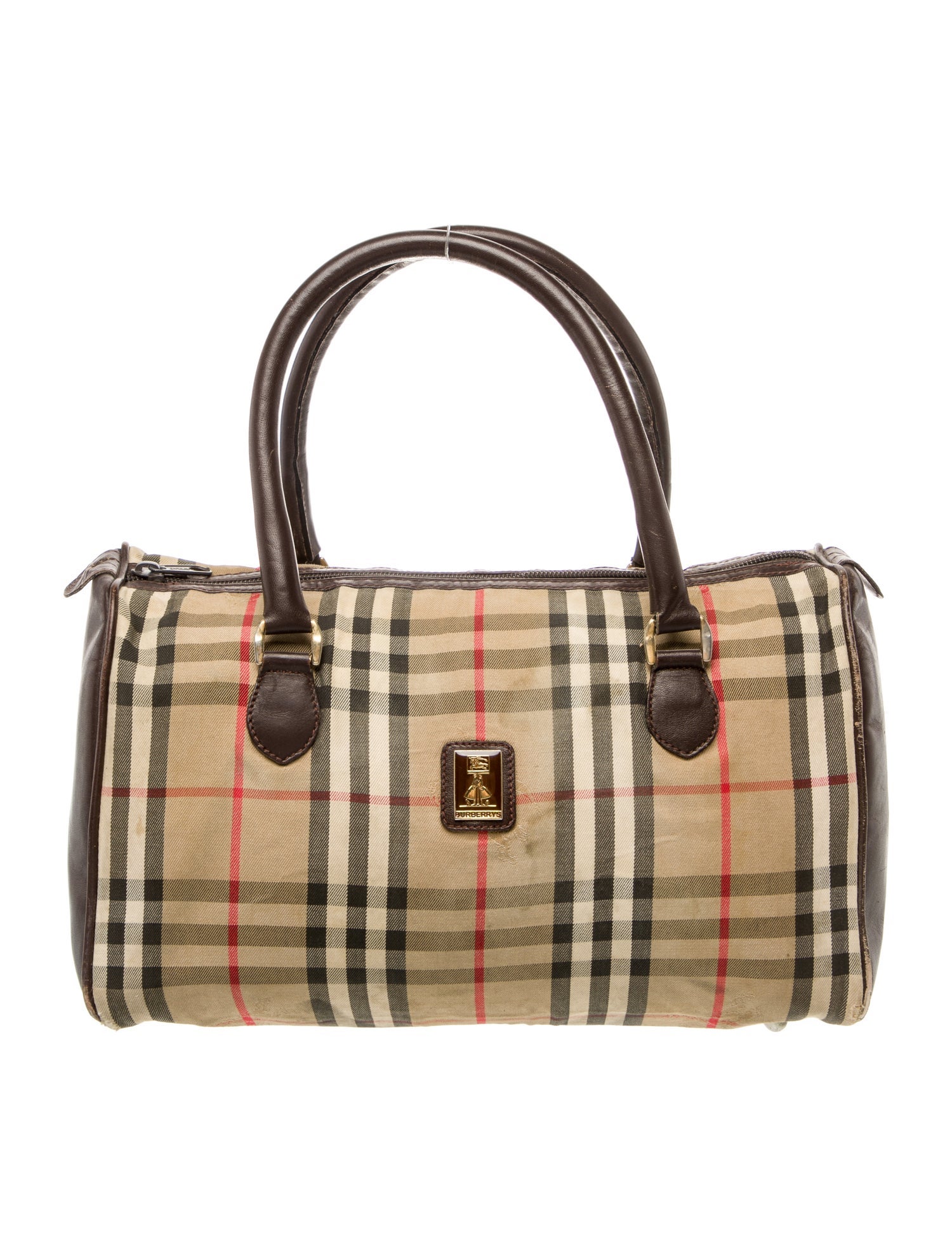 Burberry's Horseferry Check Top Handle Bag