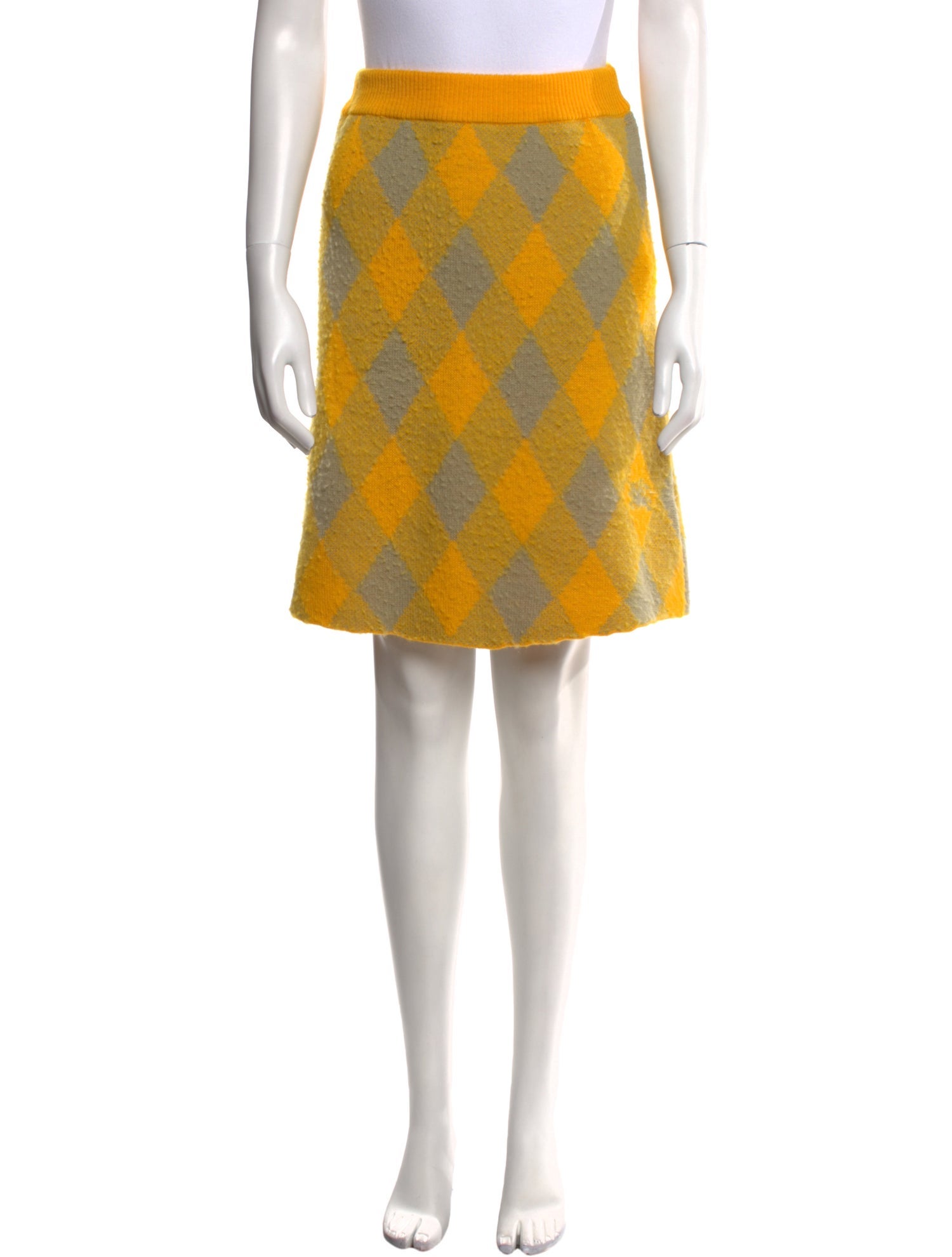 Burberry Wool Knee-Length Skirt w/ Tags