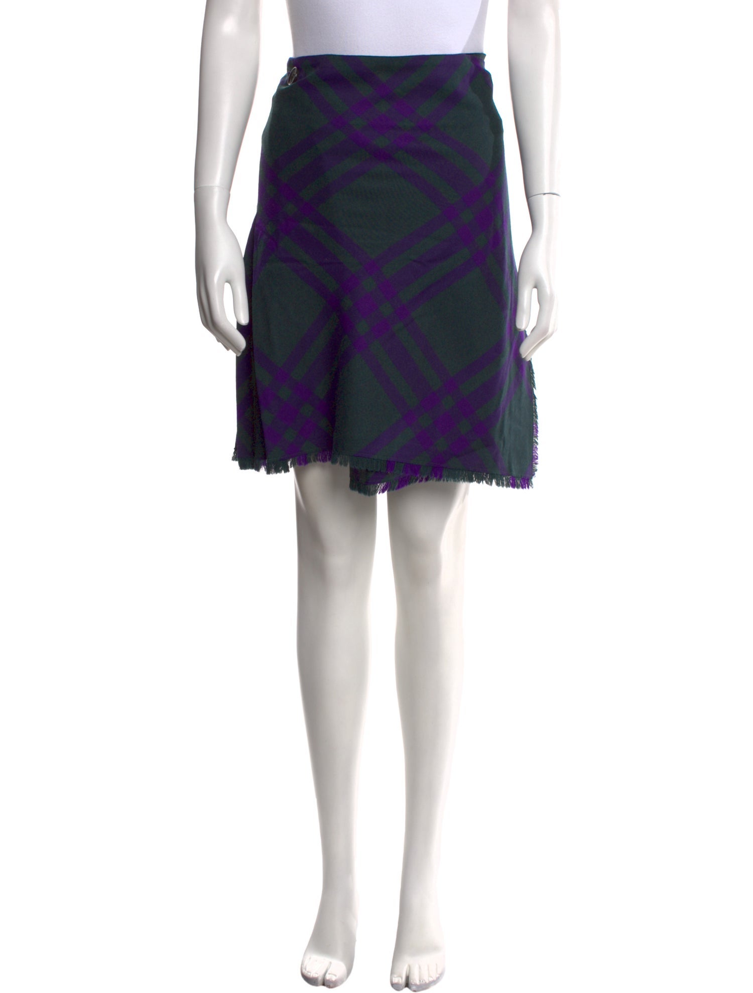 Burberry Wool Knee-Length Skirt w/ Tags