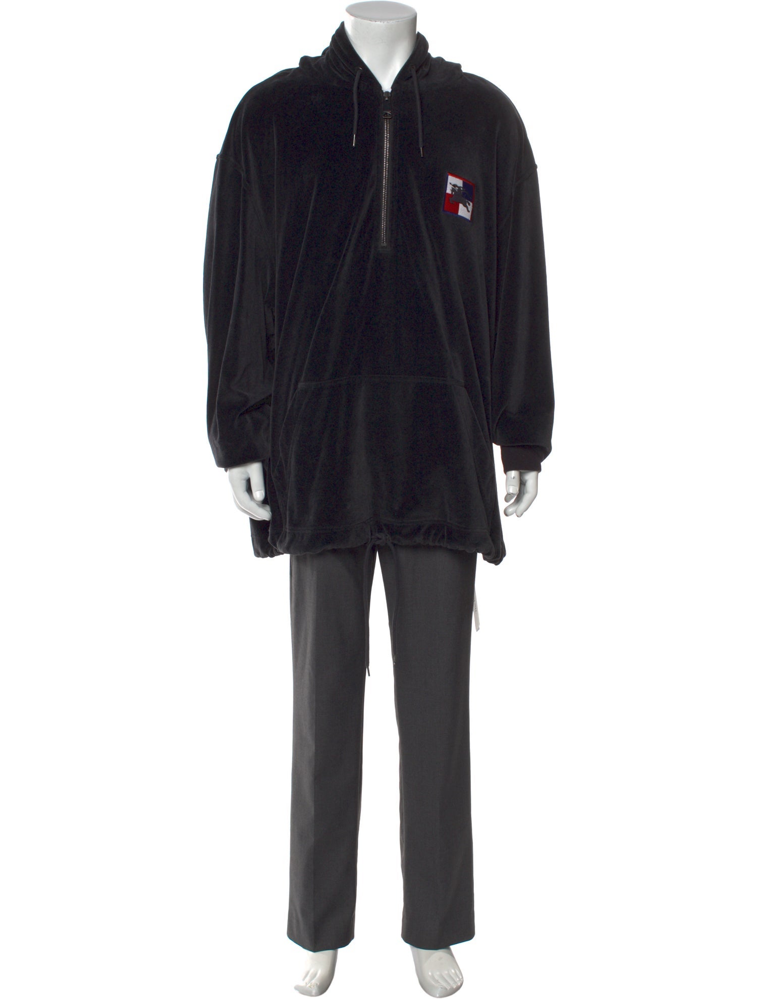 Burberry Graphic Print Crew Neck Hoodie