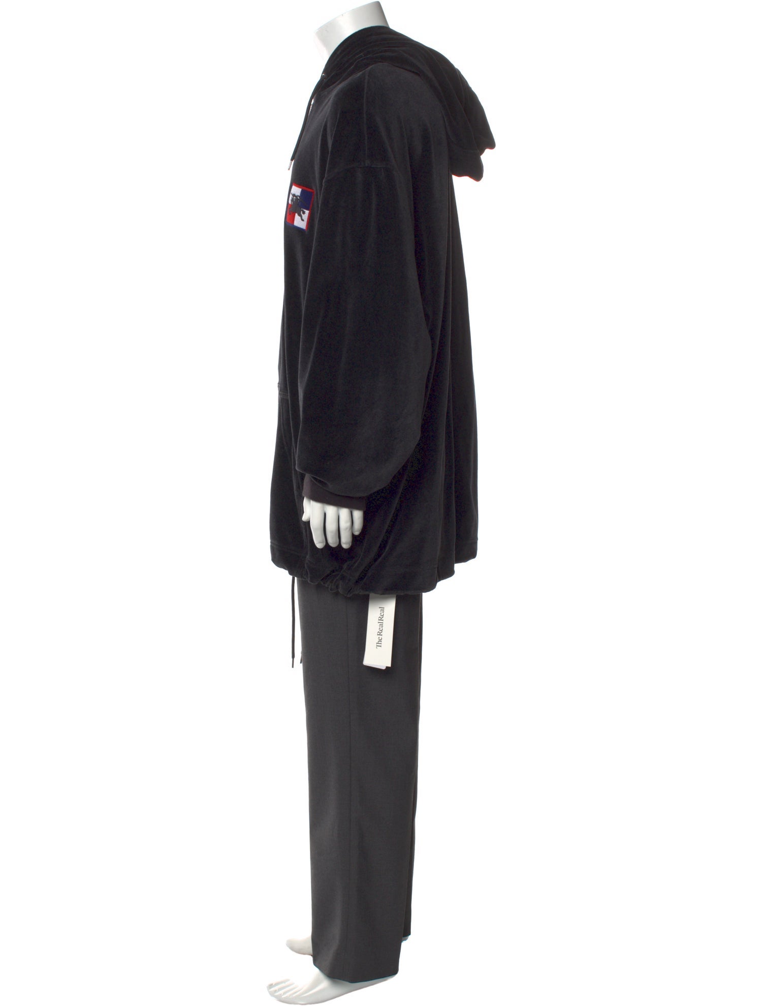 Burberry Graphic Print Crew Neck Hoodie