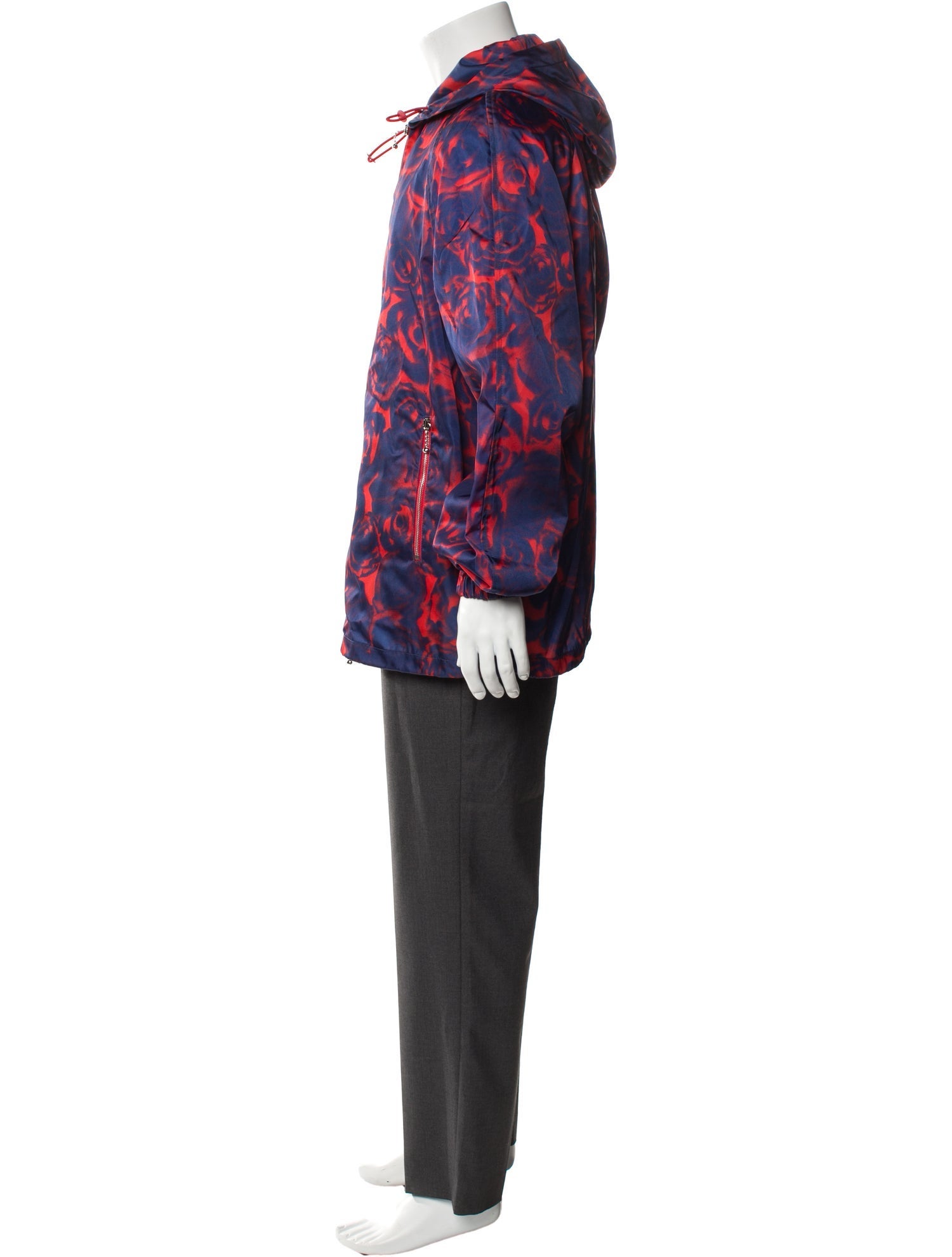 Burberry Plaid Print Parka