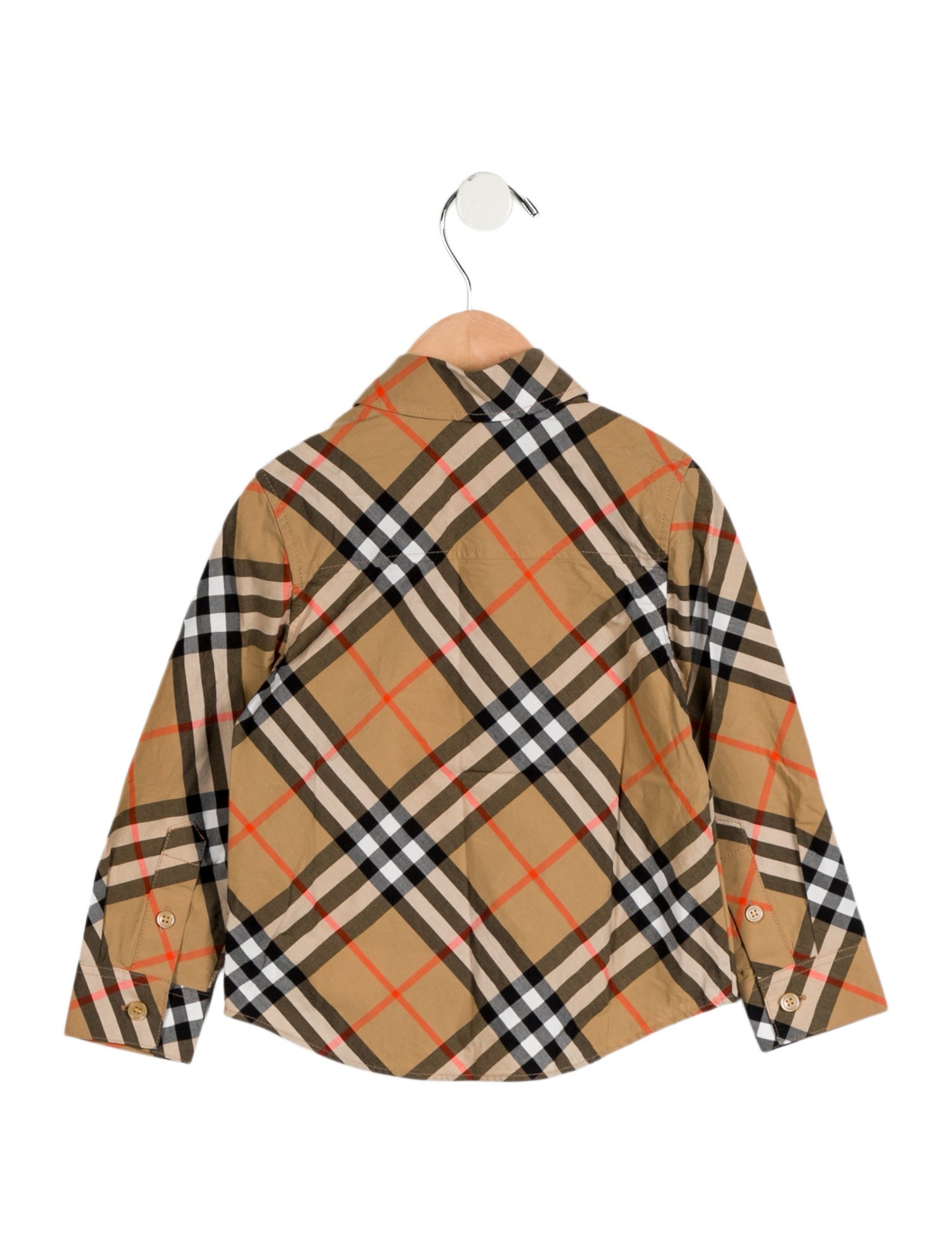 Burberry Toddler Boys' Nova Check Print Dress Shirt w/Tags