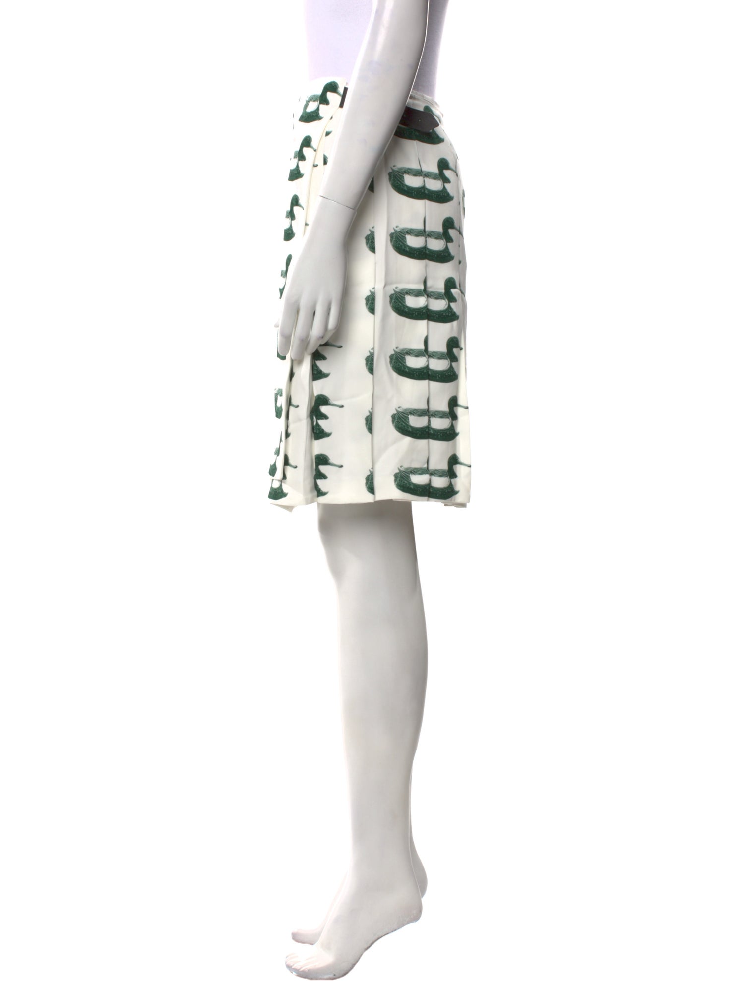 Burberry Printed Knee-Length Skirt