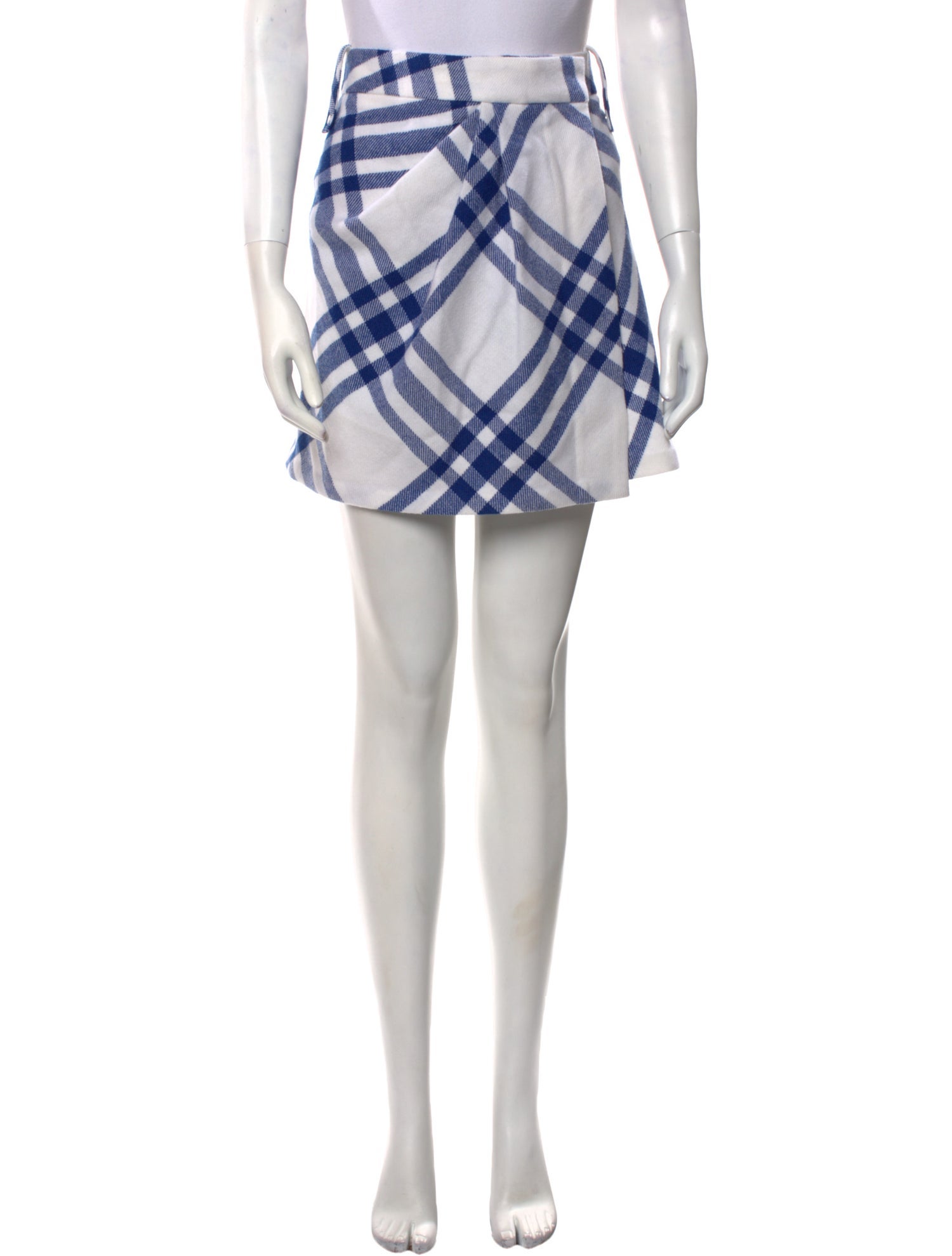 Burberry Wool Mini Skirt
