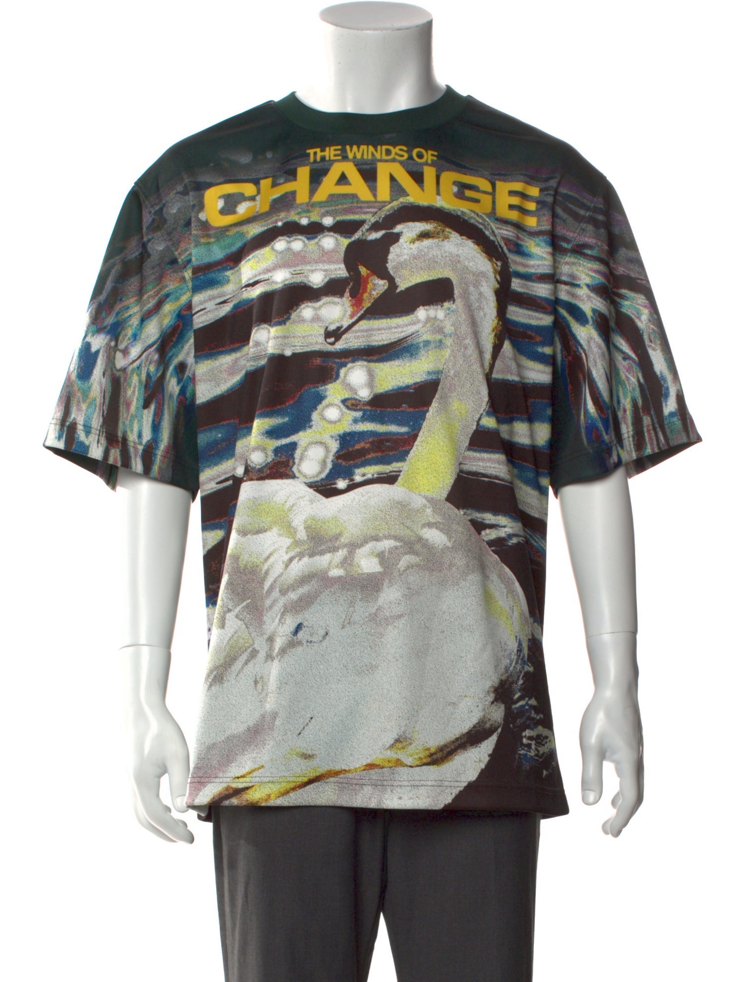 Burberry Printed Crew Neck T-Shirt w/ Tags