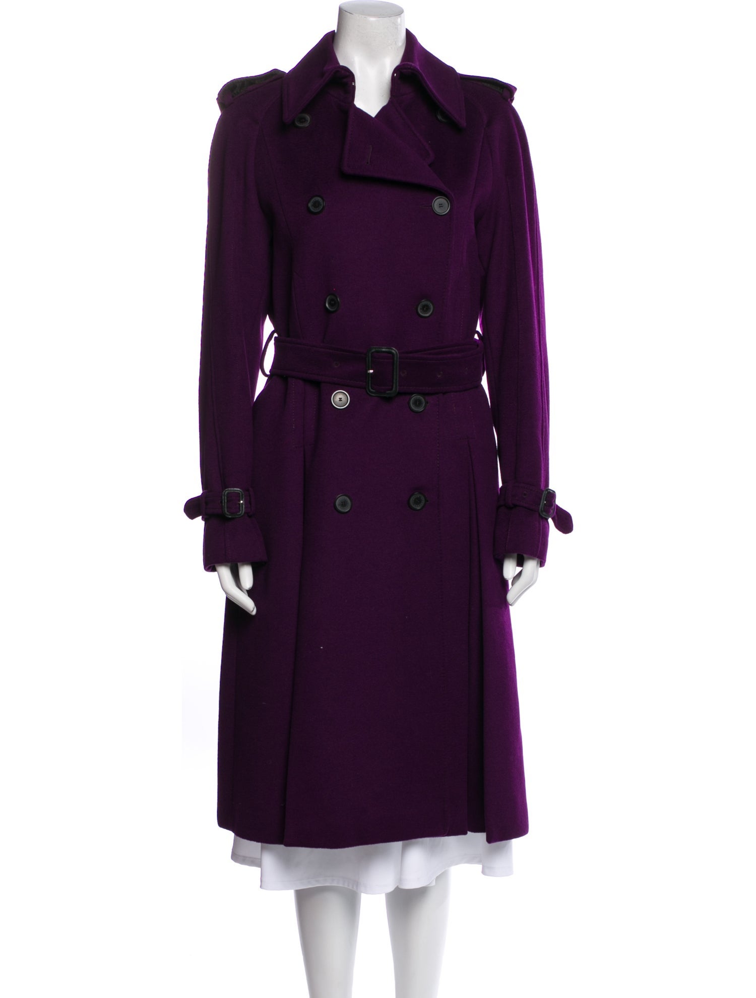 Burberry Wool Trench Coat