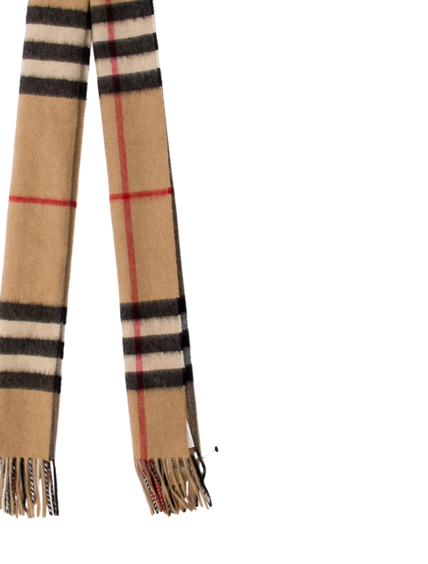 Burberry Cashmere Striped Scarf
