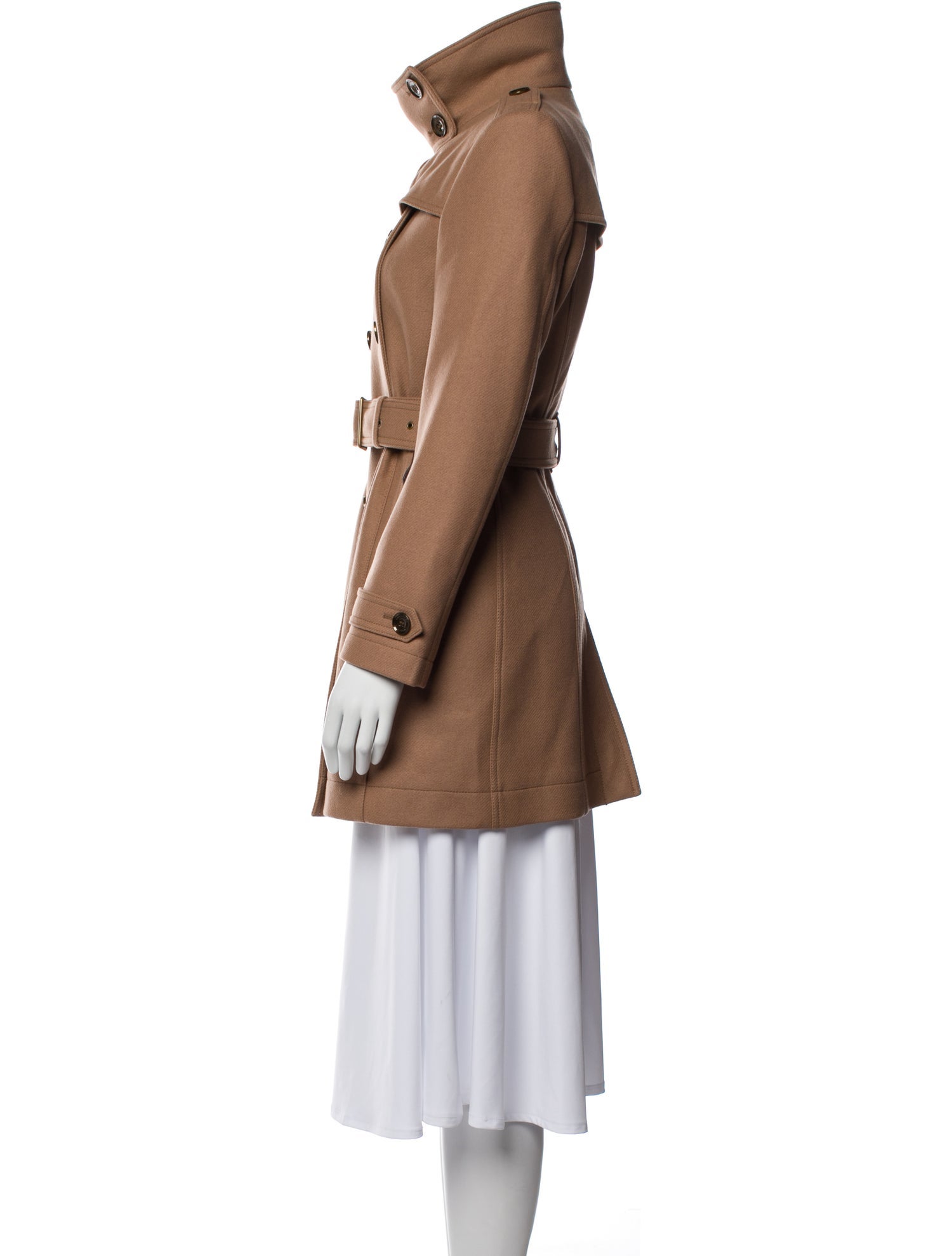 Burberry Virgin Wool Trench Coat