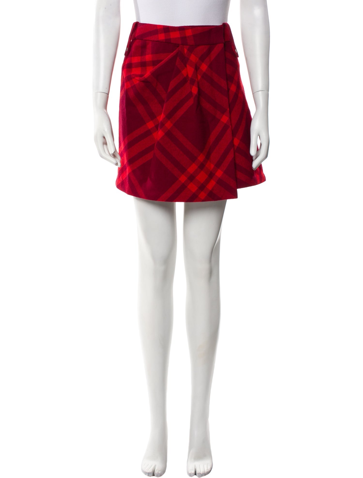 Burberry Wool Mini Skirt w/ Tags
