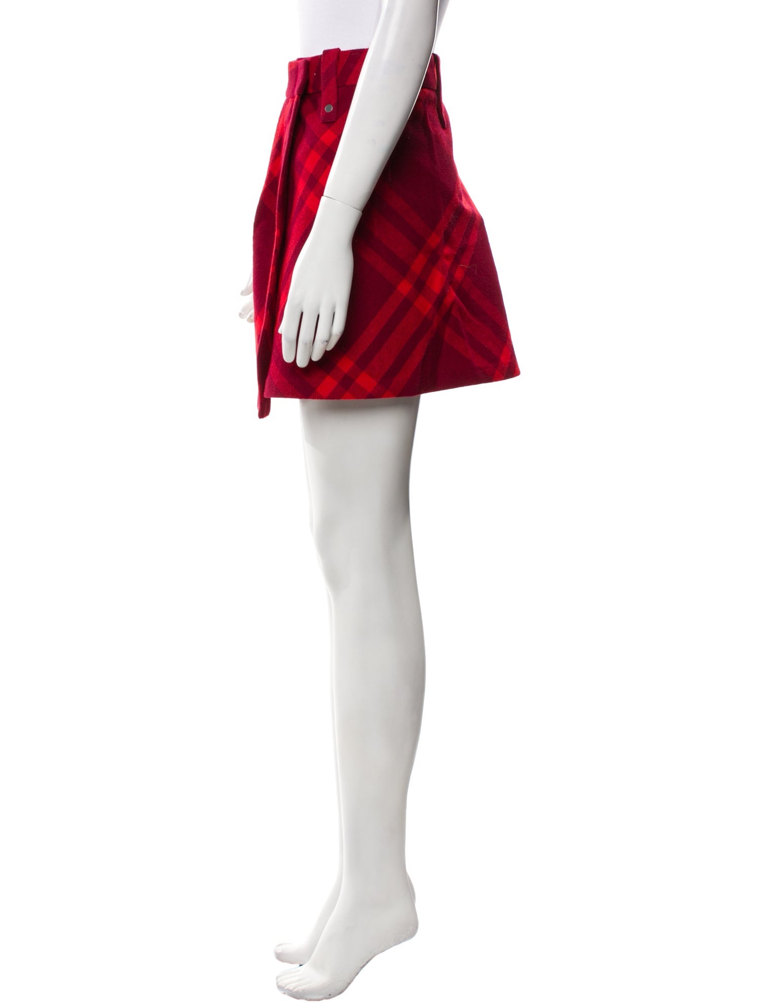 Burberry Wool Mini Skirt w/ Tags