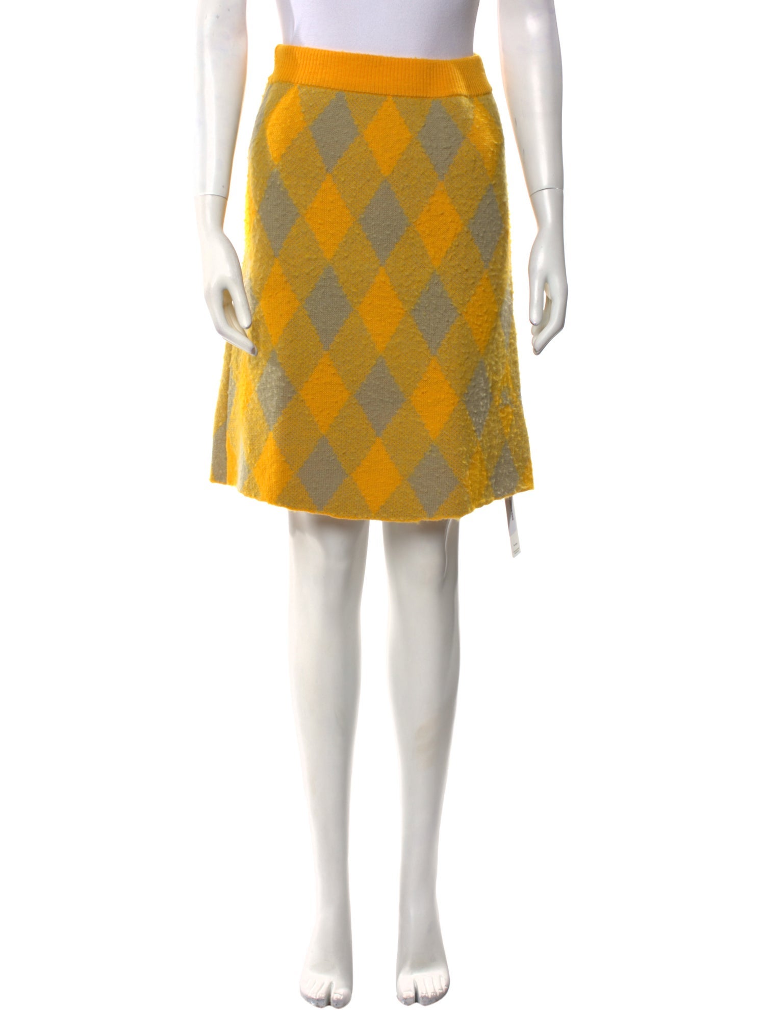 Burberry Wool Knee-Length Skirt w/ Tags