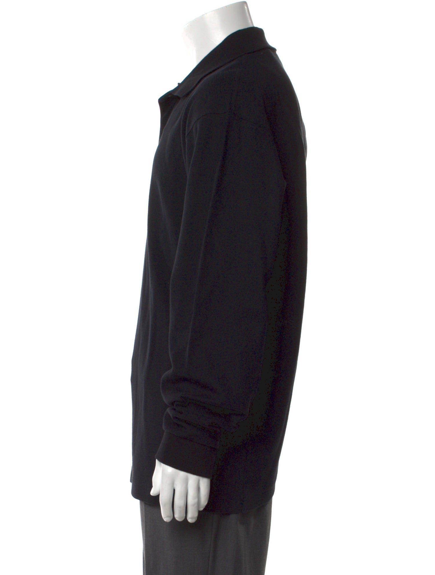 Burberry Crew Neck Long Sleeve Polo Shirt w/ Tags