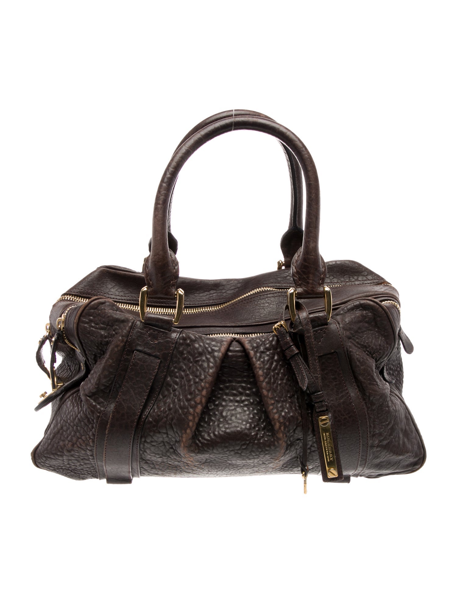 Burberry Prorsum Leather Top Handle Bag