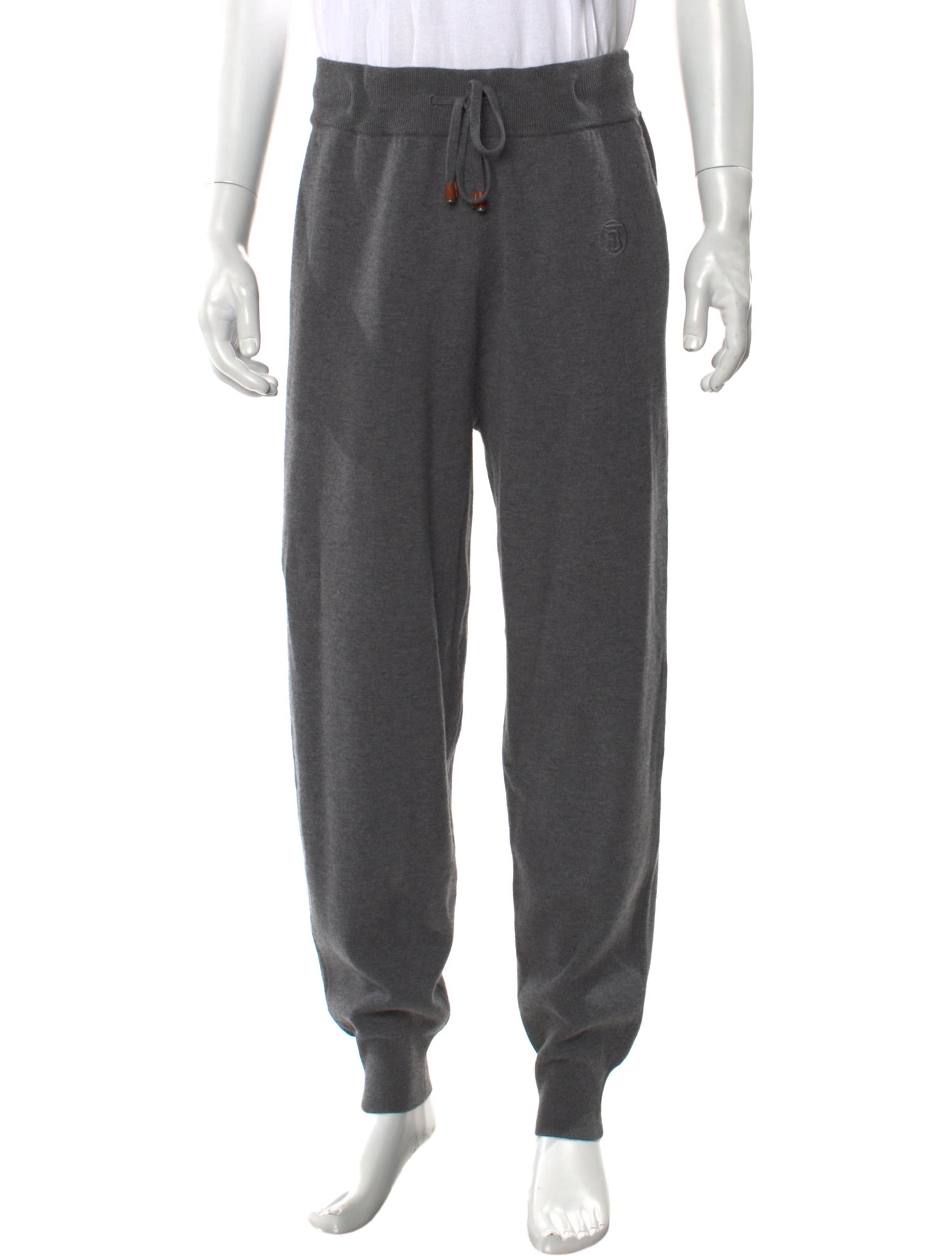 Burberry Embroidered Accent Lounge Bottoms w/ Tags