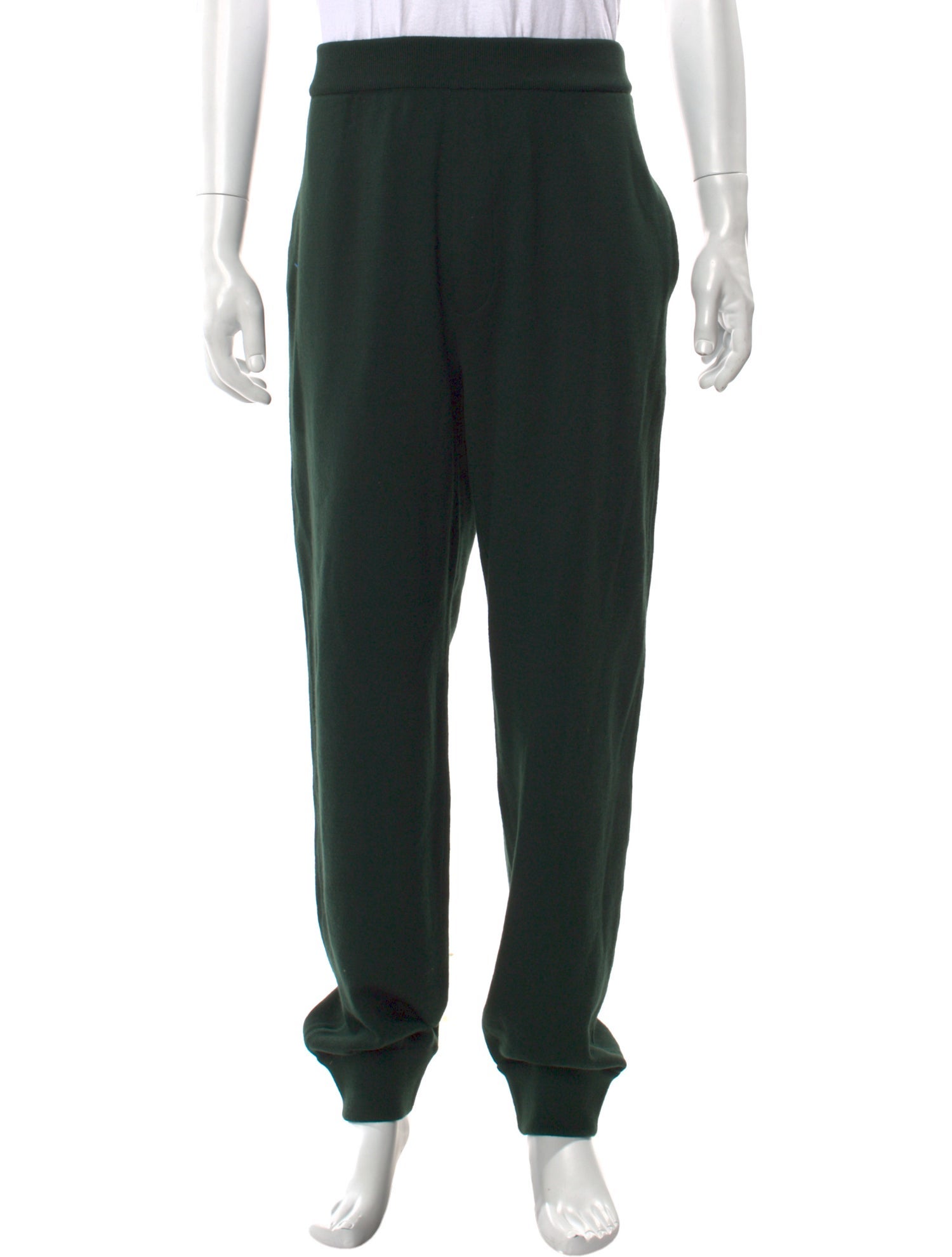 Burberry Wool Embroidered Accent Lounge Bottoms w/ Tags