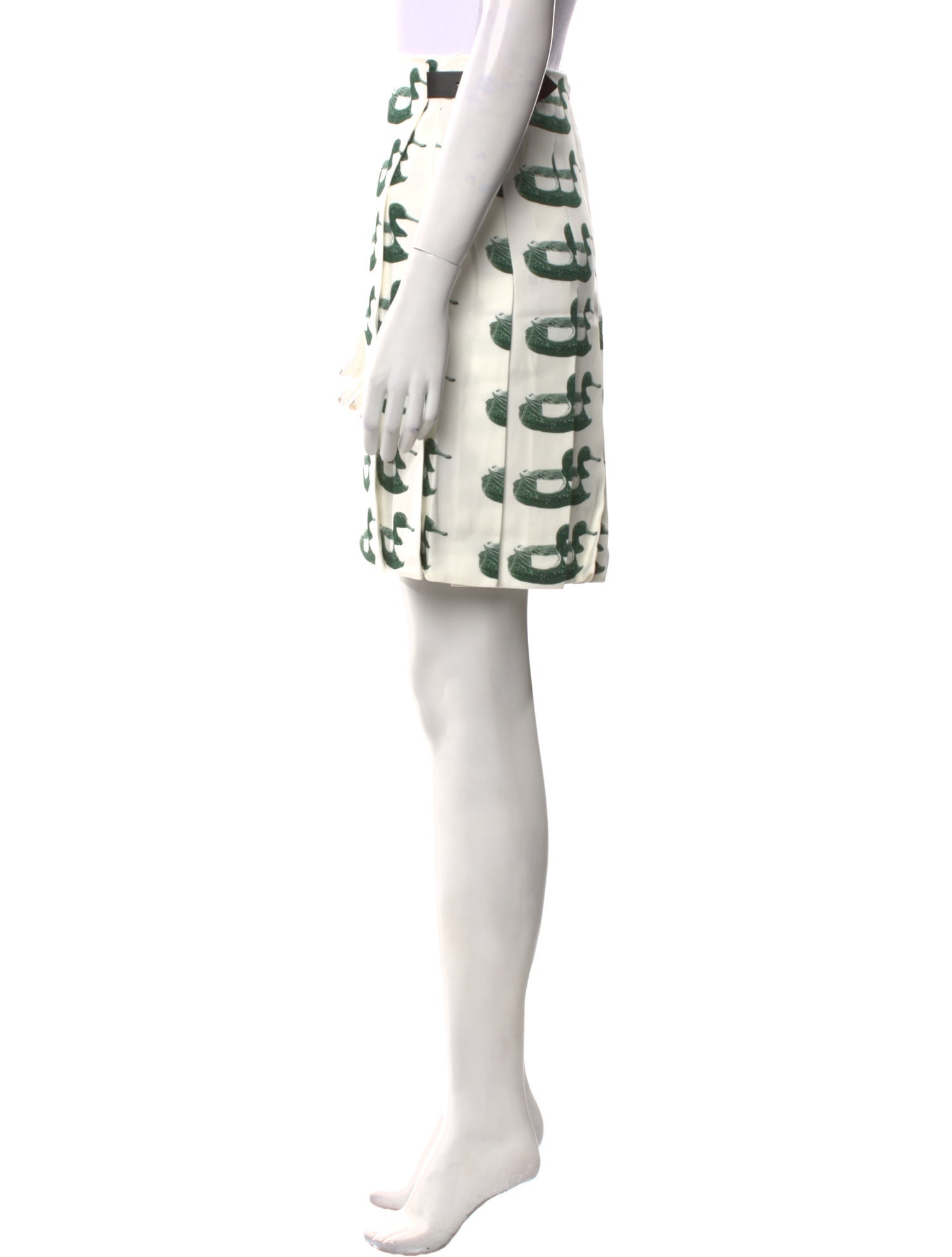 Burberry Printed Knee-Length Skirt