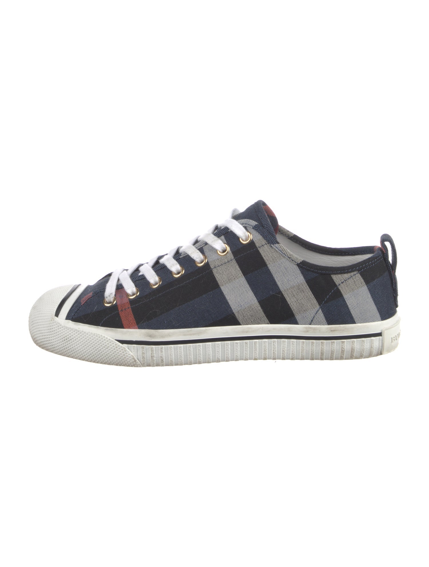 Burberry Nova Check Pattern Sneakers