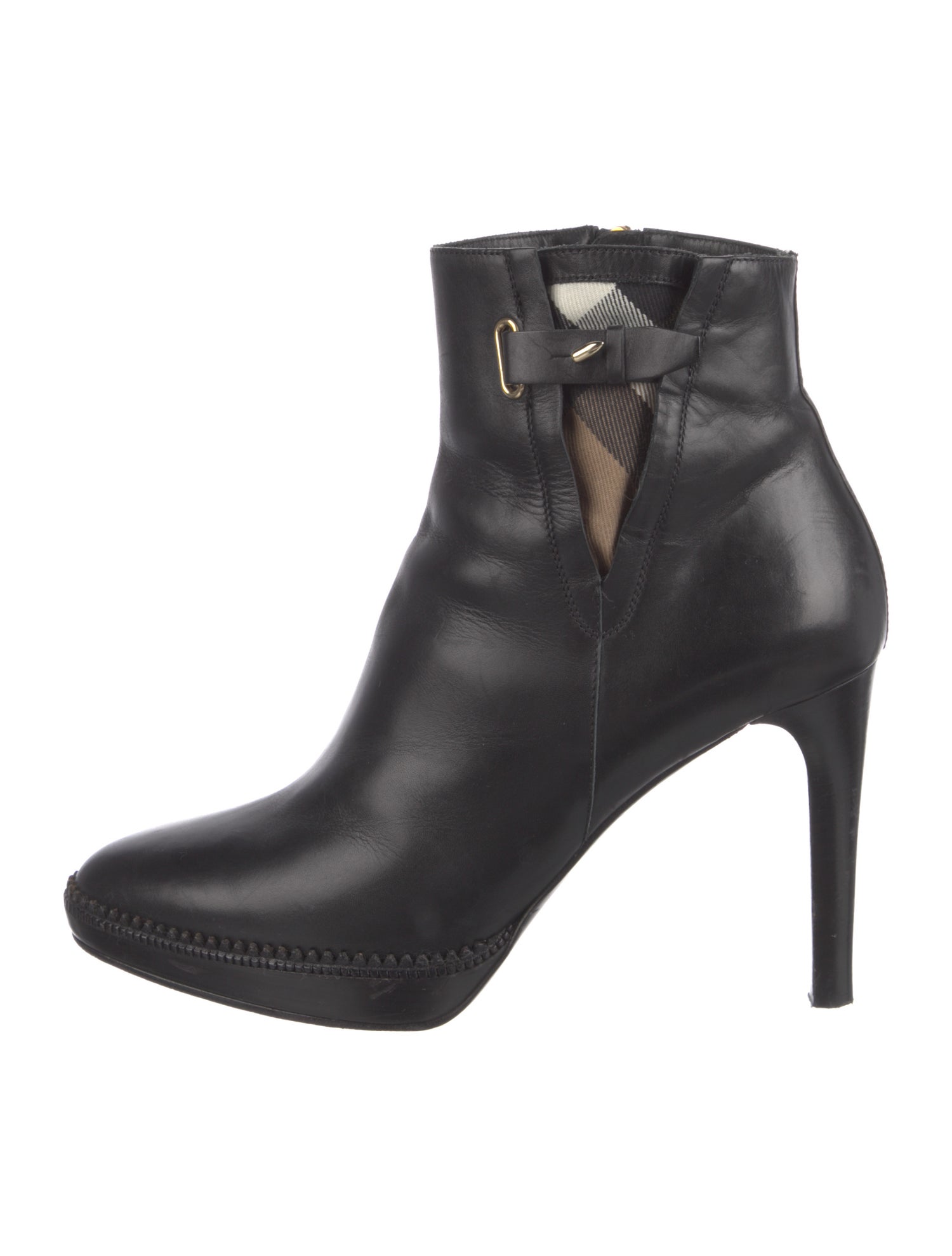 Burberry Leather Boots