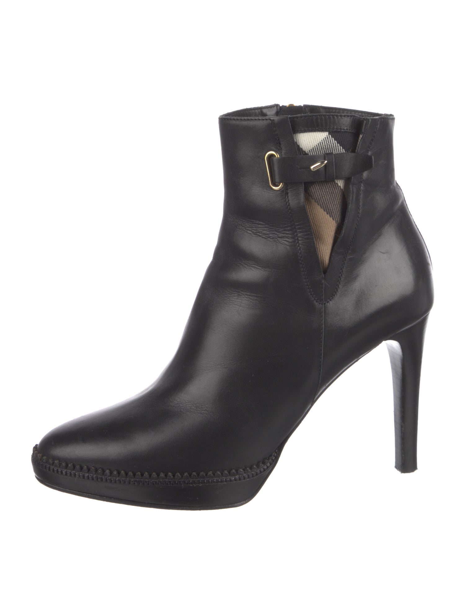 Burberry Leather Boots