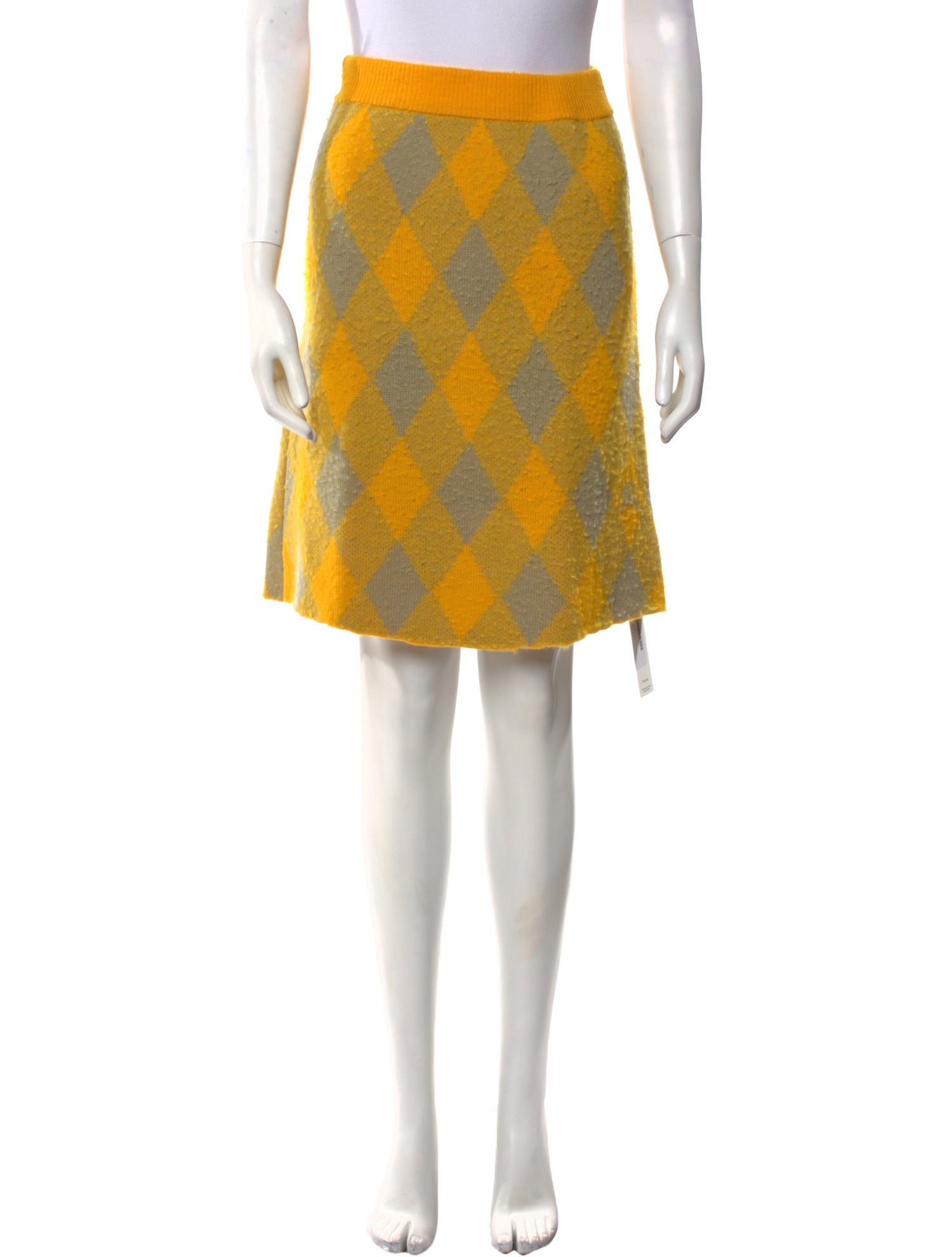 Burberry Wool Knee-Length Skirt w/ Tags