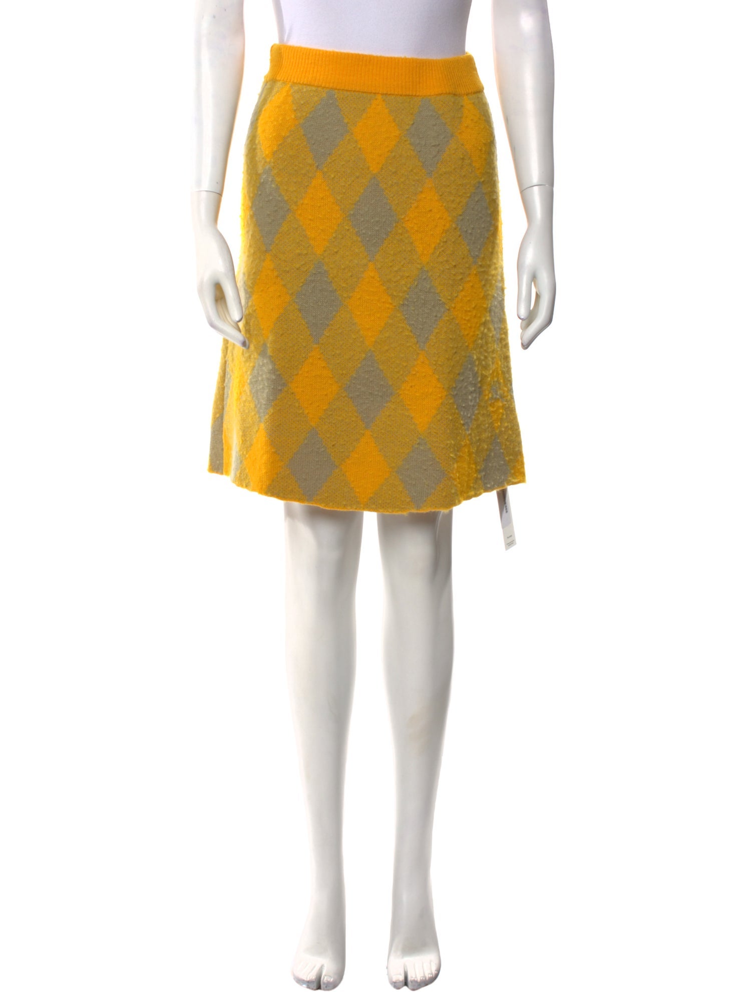 Burberry Wool Knee-Length Skirt w/ Tags