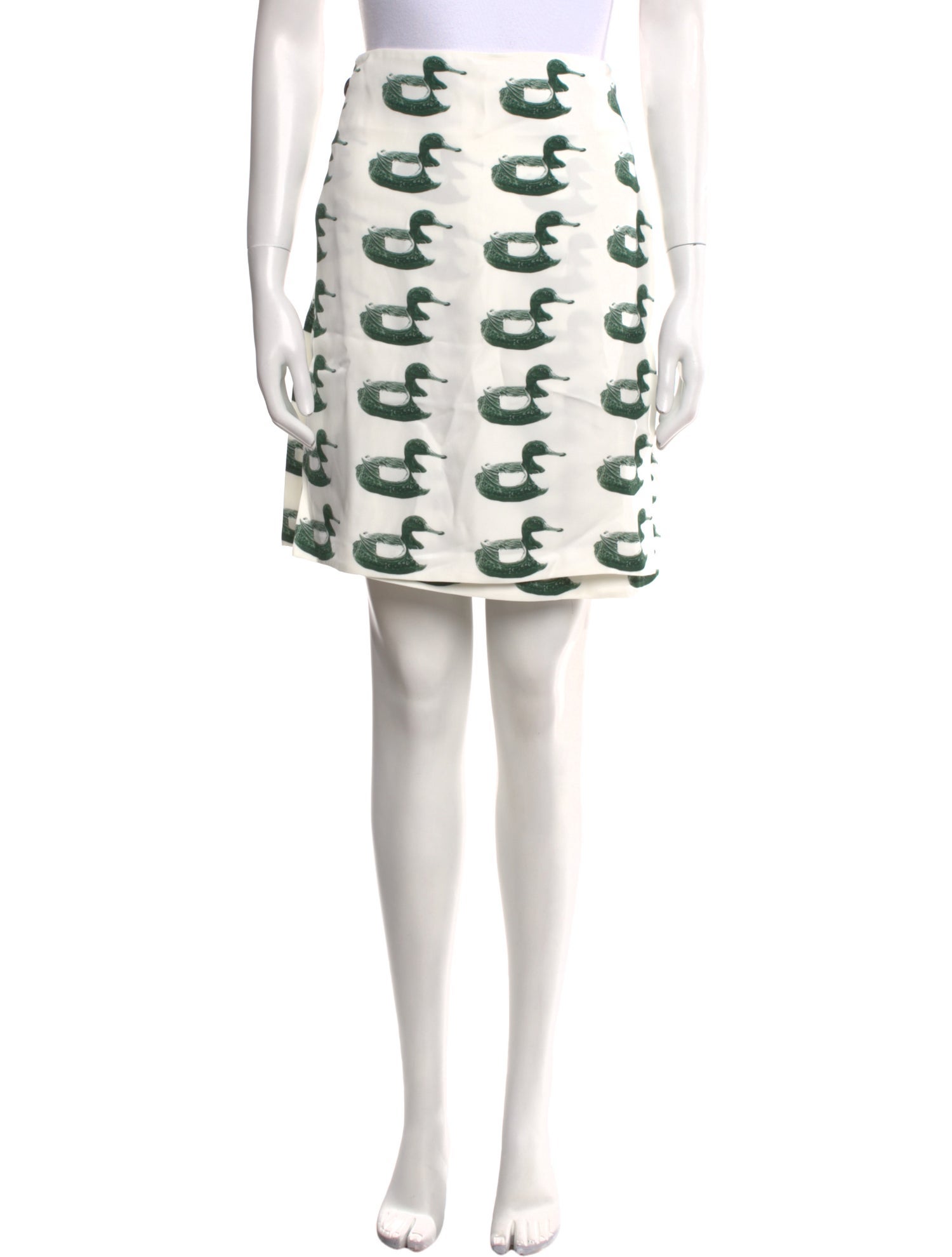 Burberry Printed Knee-Length Skirt w/ Tags