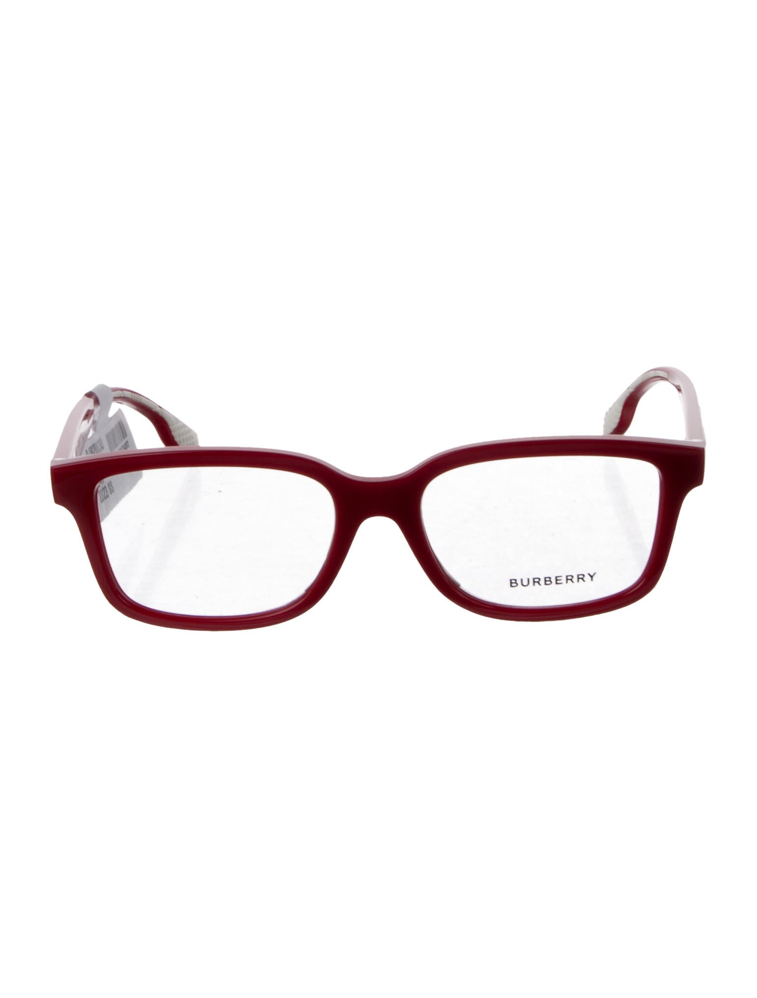 Burberry House Check Pattern Square Eyeglasses w/ Tags