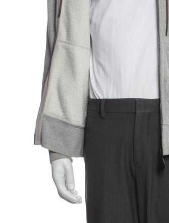 Burberry Brit House Check Pattern V-Neck Hoodie