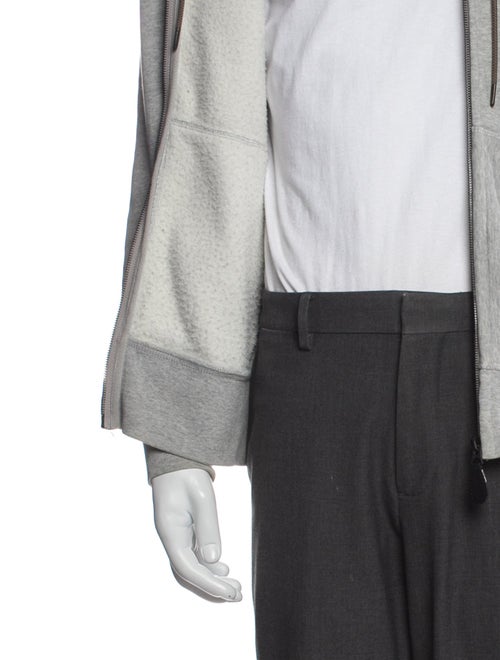 Burberry Brit House Check Pattern V-Neck Hoodie