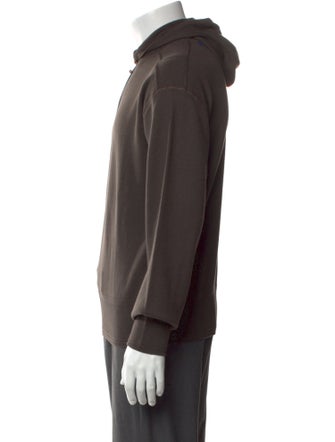 Burberry Super Nova Check Pattern Wool Pullover