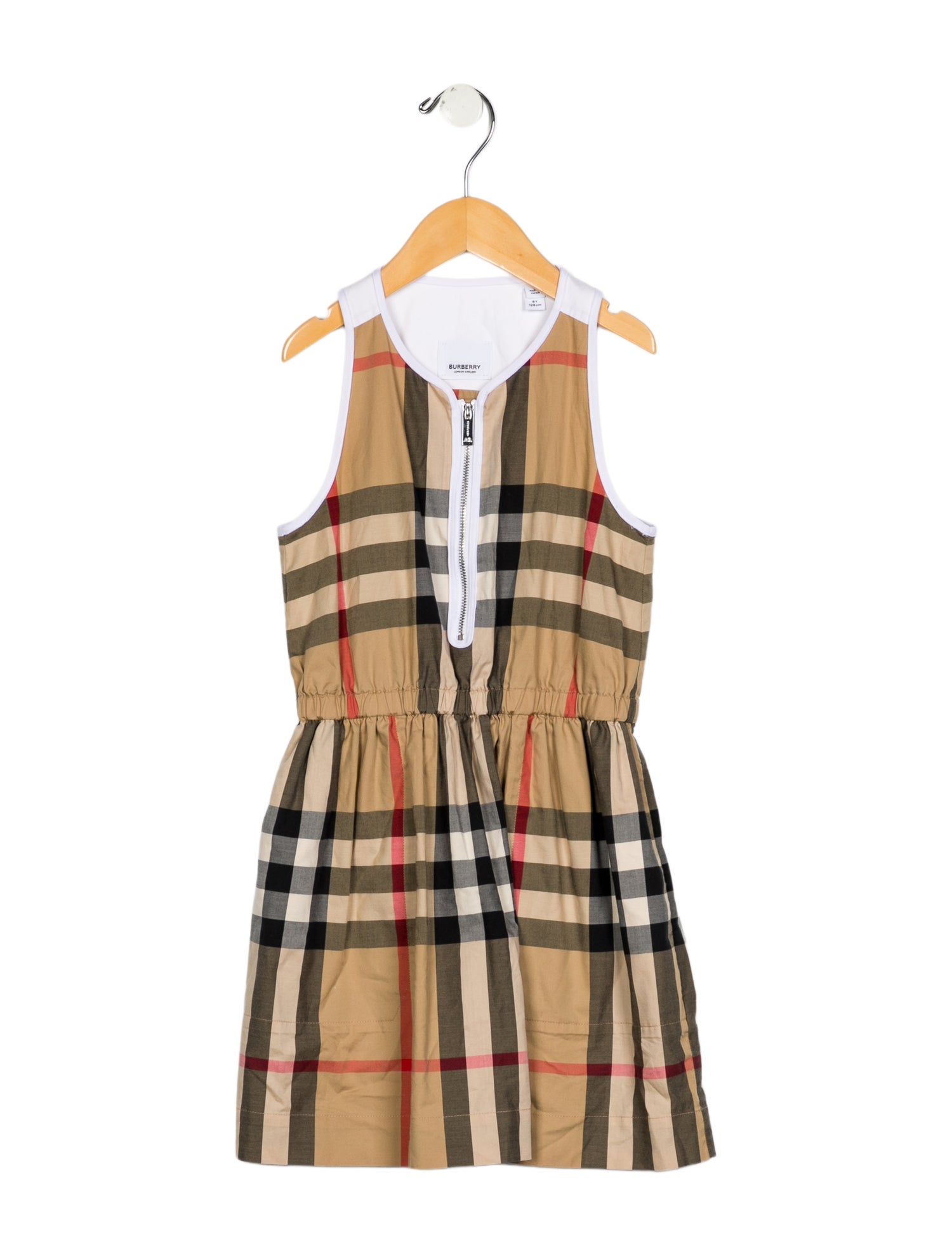 Burberry Girls' sleeveless dress
