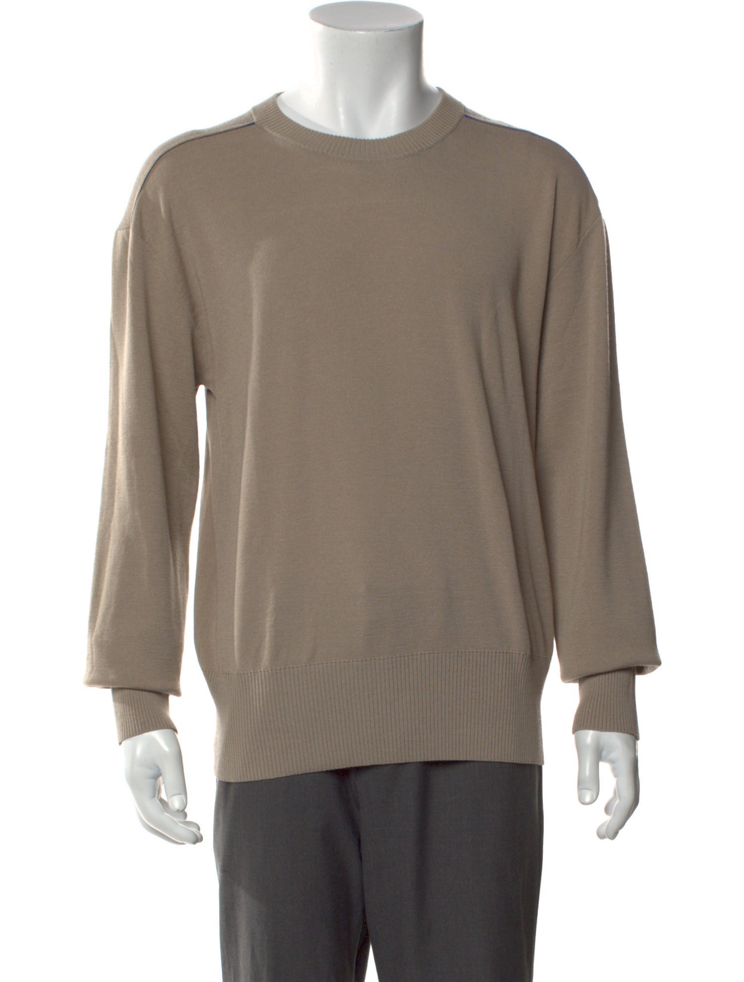 Burberry Abstract Check Crew Neck Pullover