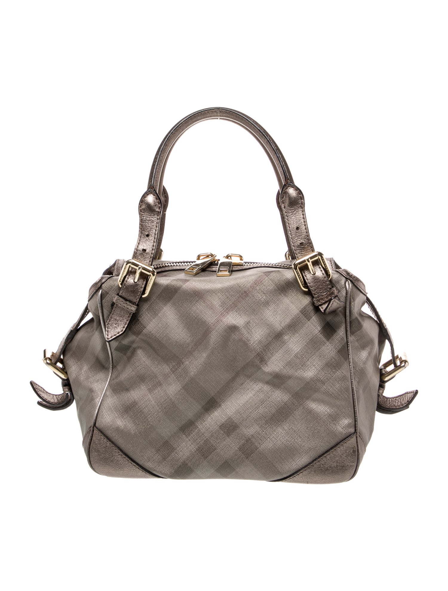 Burberry Smoked Check Hobo